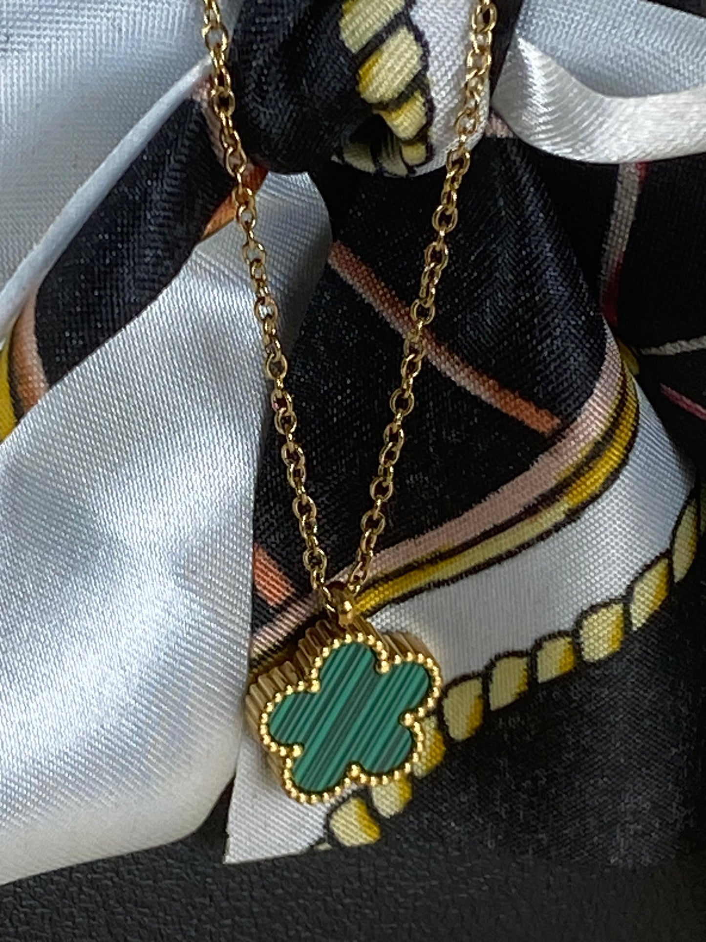 Necklace gold plated 89539