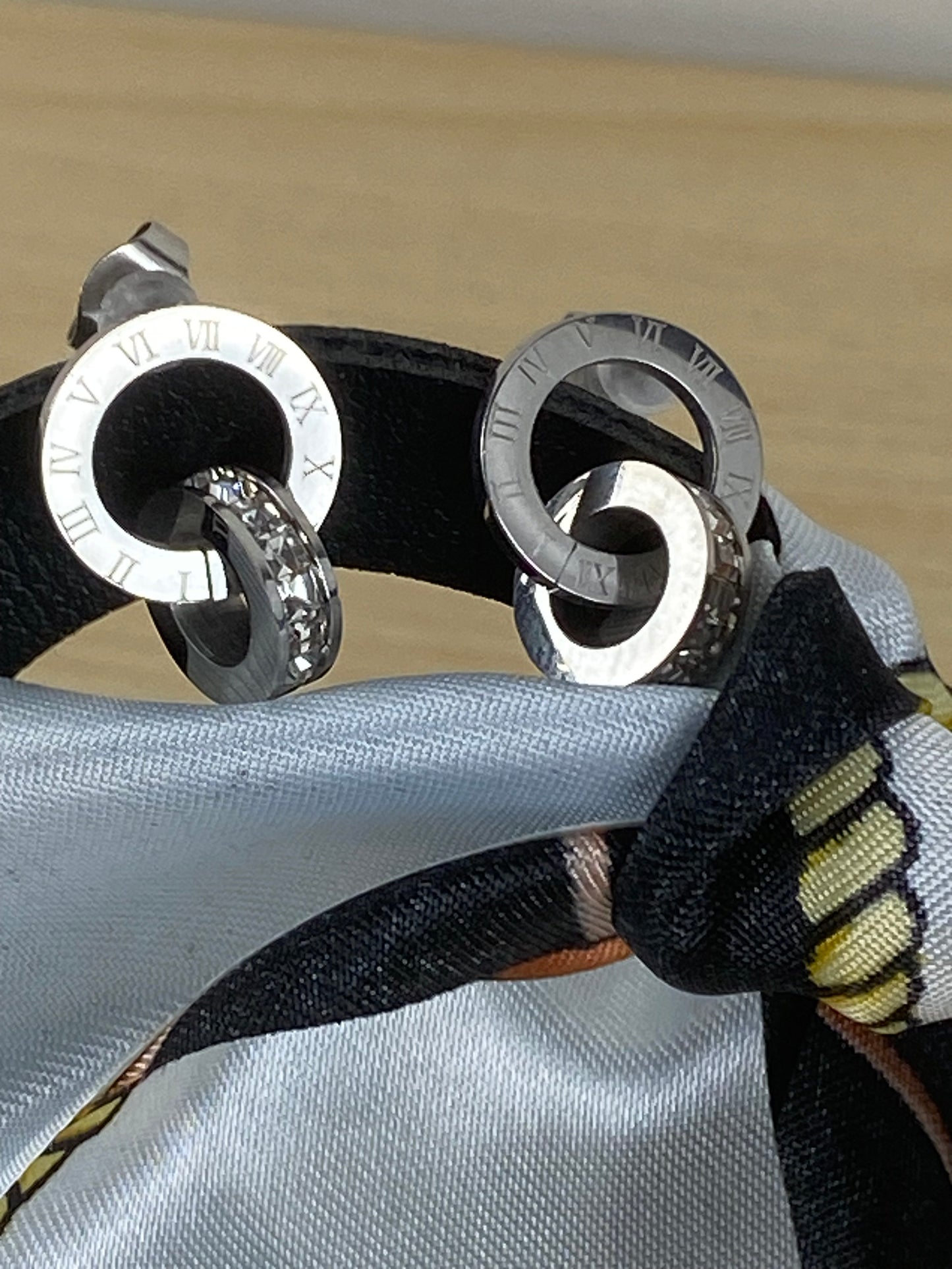 Earrings stainless steel 89653