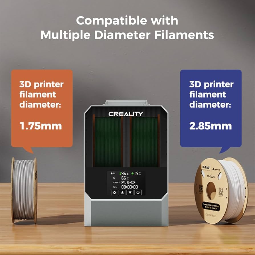 Creality filament dryer. 3d printer.