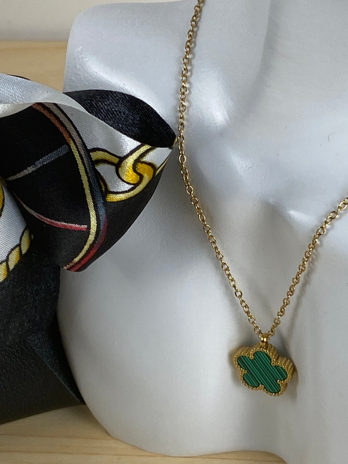 Necklace gold plated 89539
