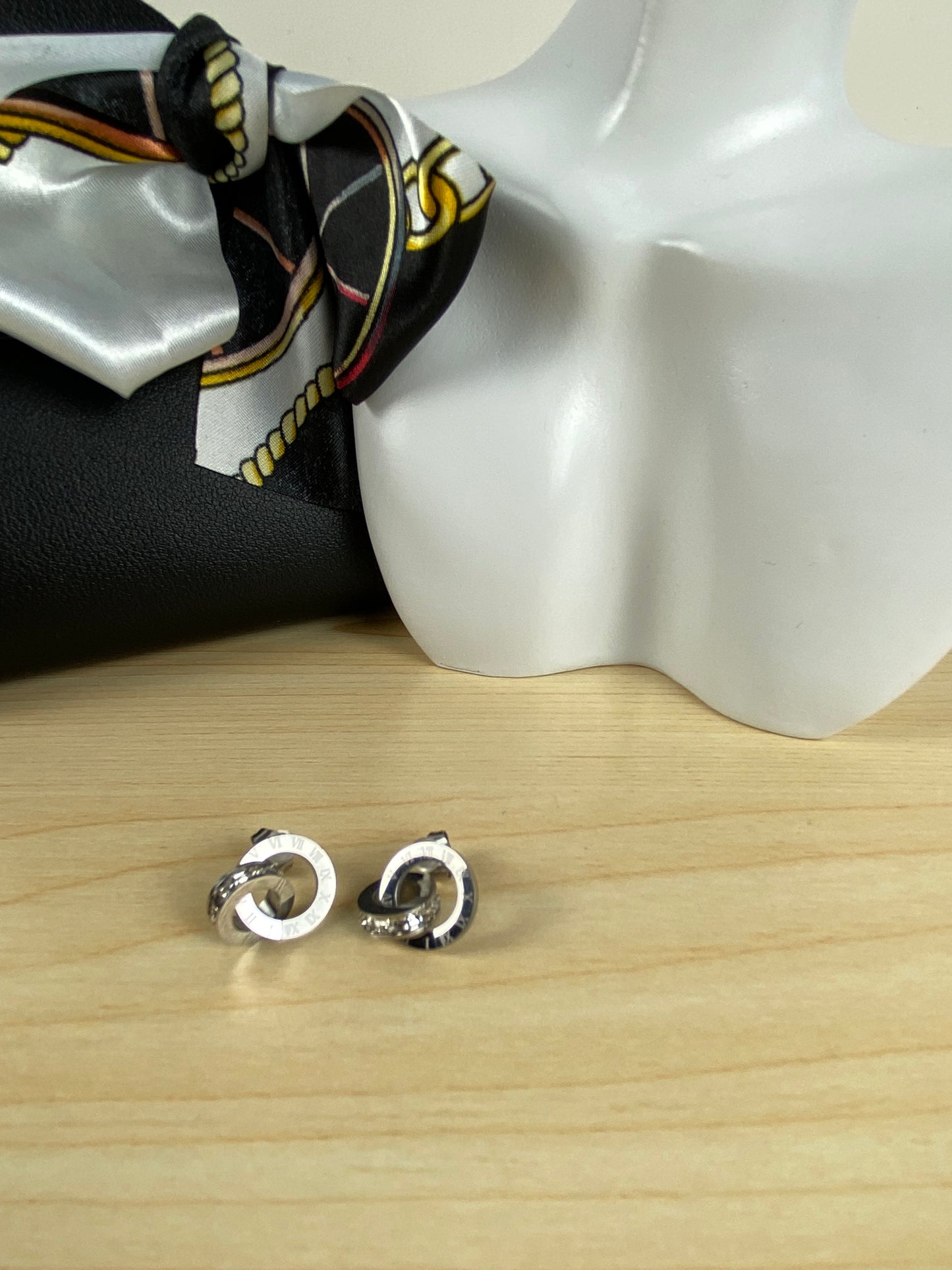 Earrings stainless steel 89653