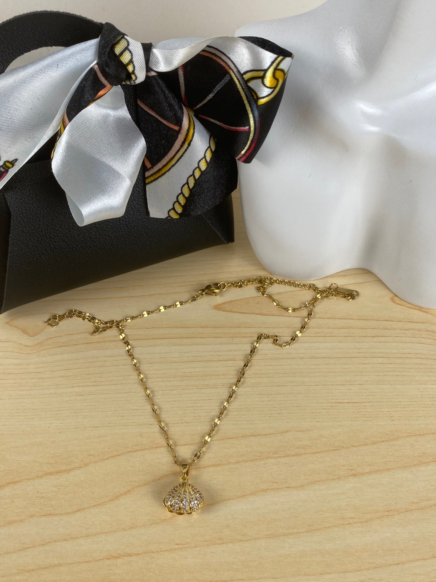 Necklace gold-plated 90373