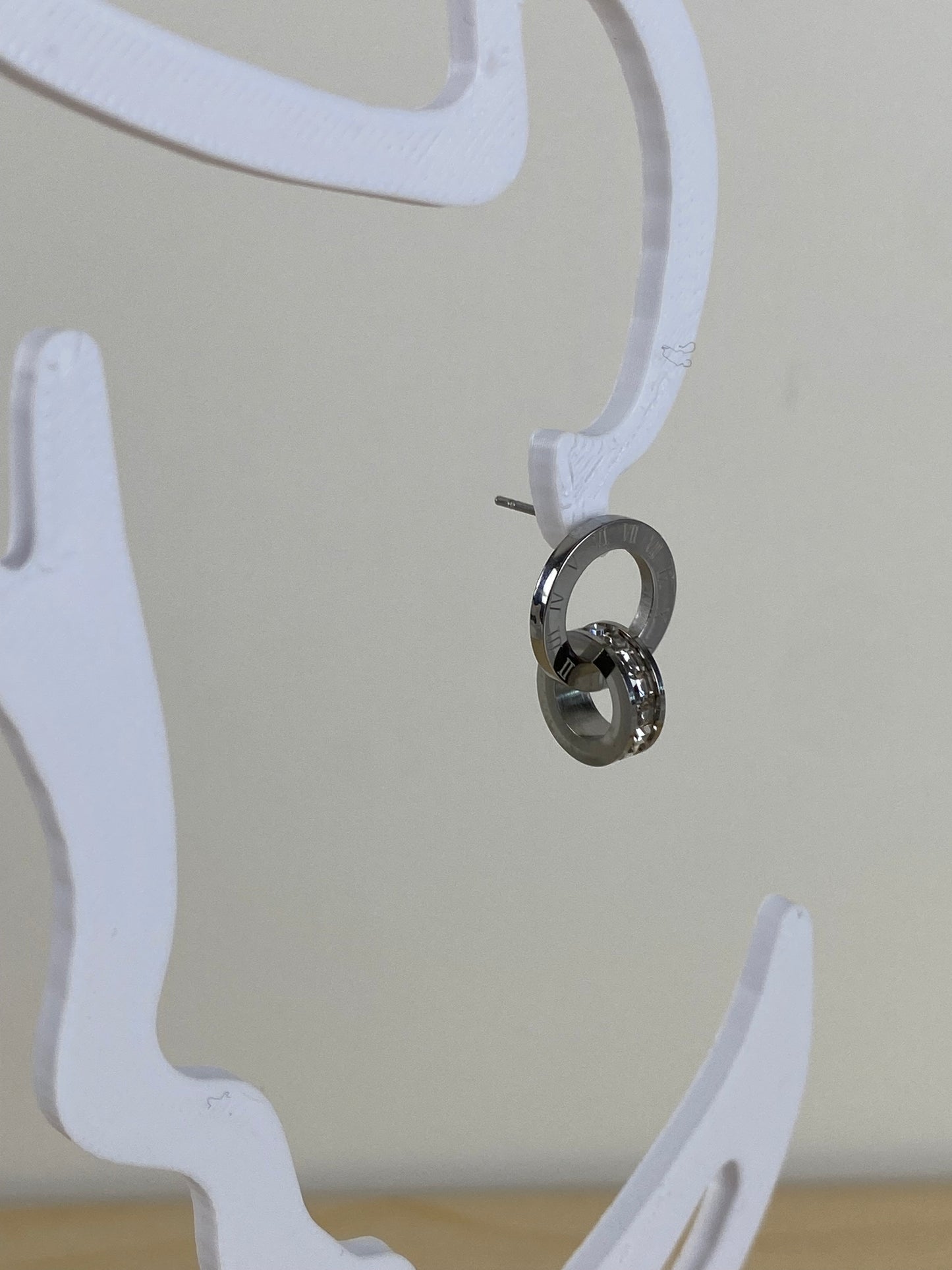 Earrings stainless steel 89653
