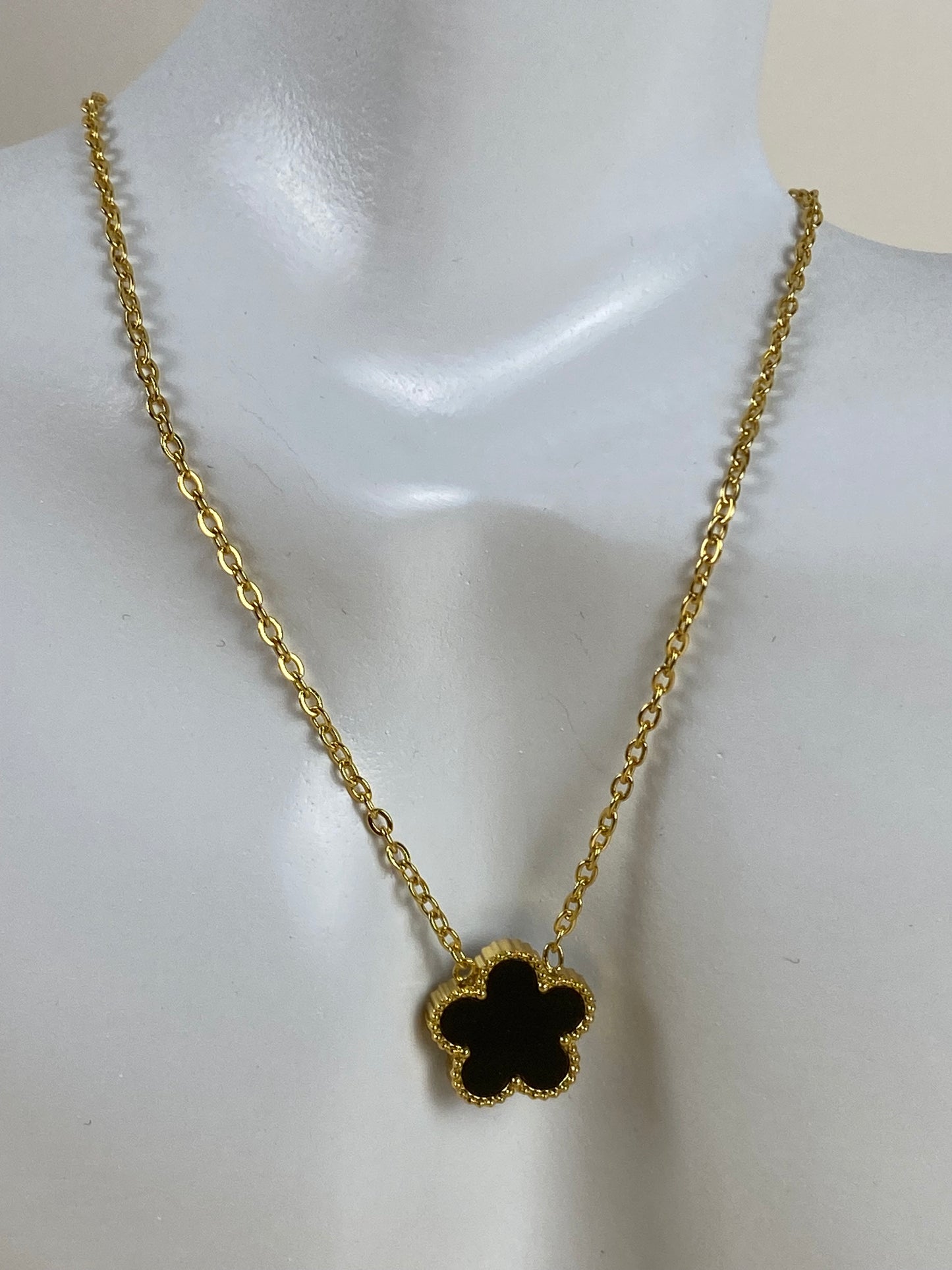 Necklace gold-plated 91887