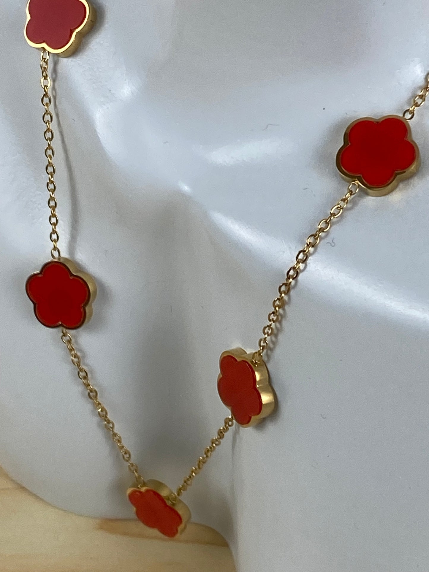 Necklace gold plated 89549