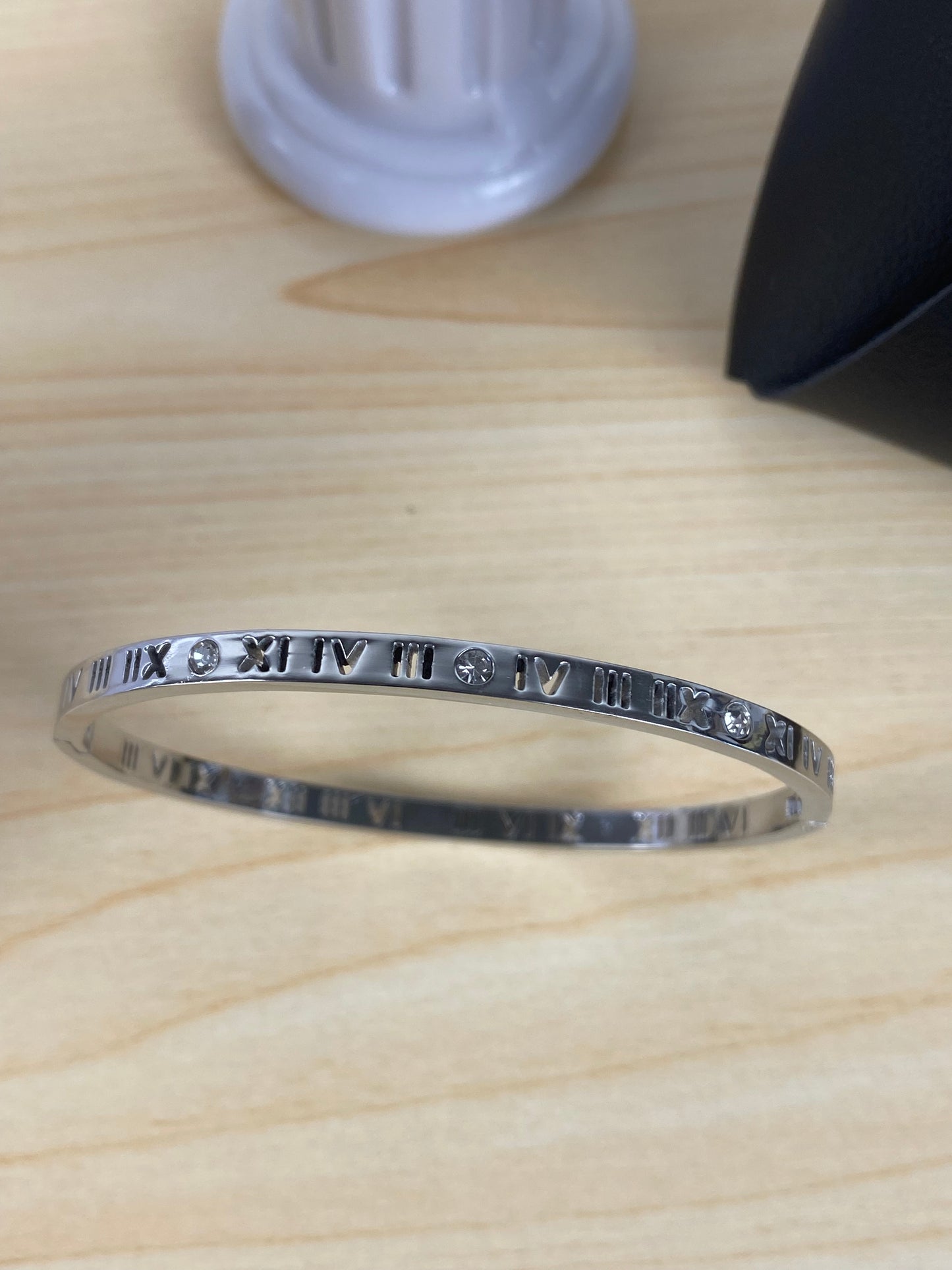 Bracelet stainless steel, cubic z, 89647
