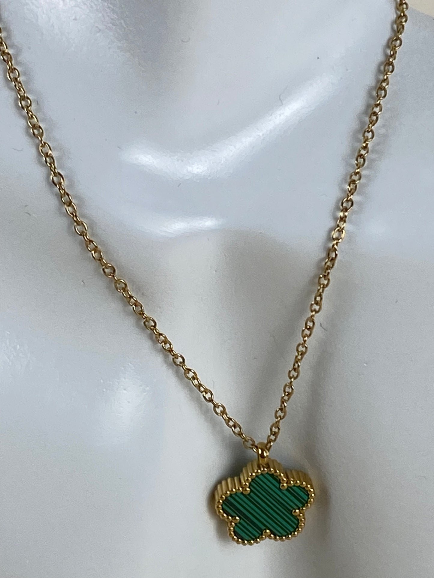 Necklace gold plated 89539
