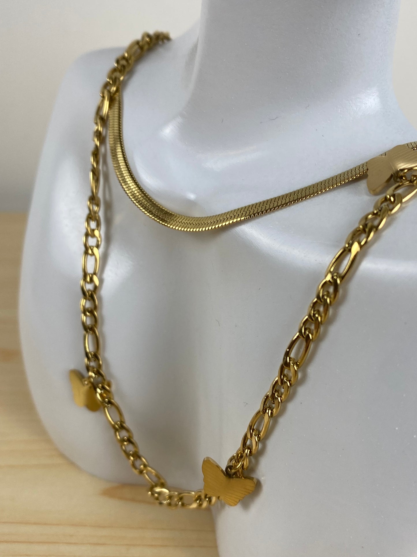 Necklace gold-plated 90390