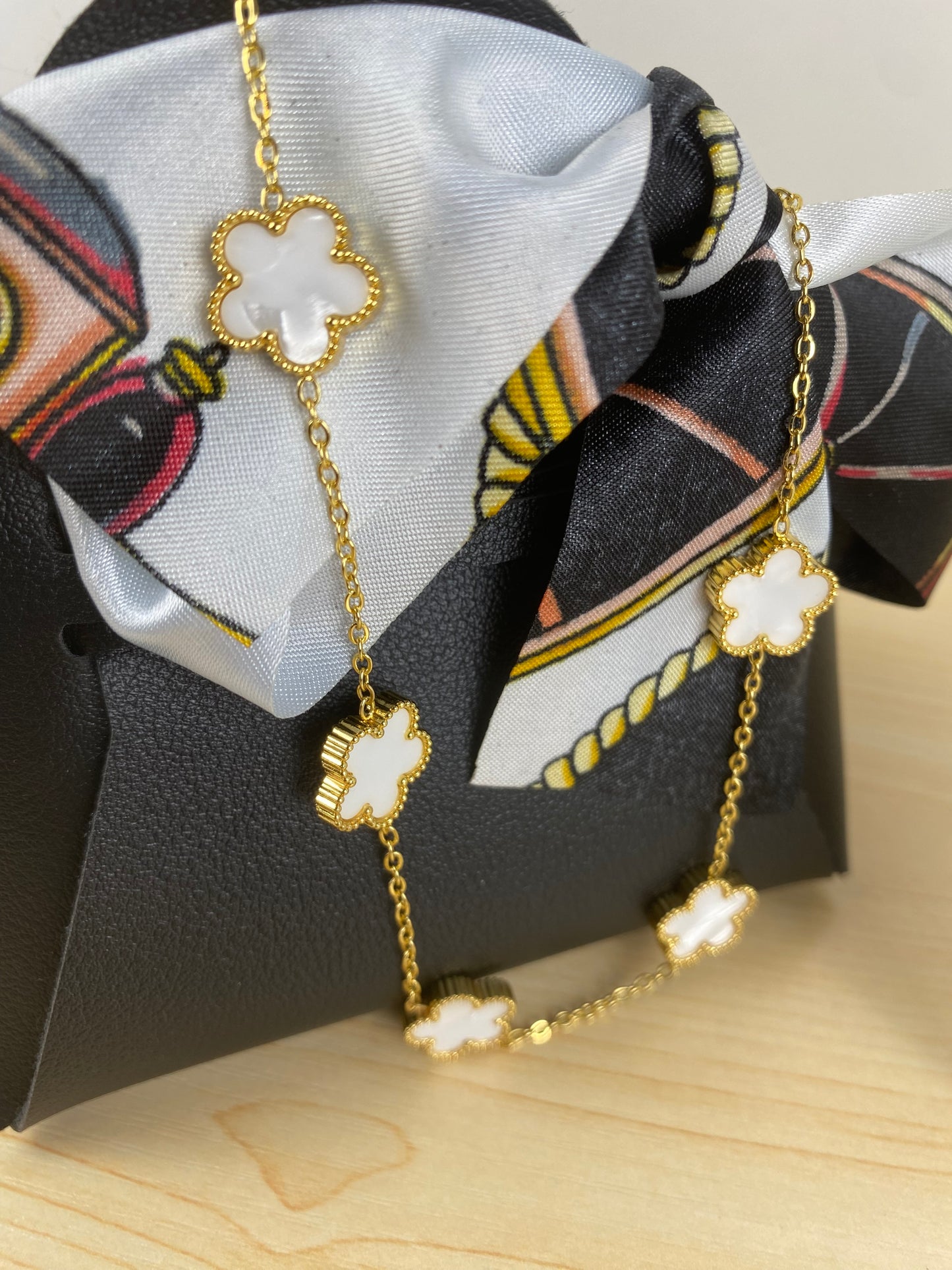 Necklace gold-plated 91875
