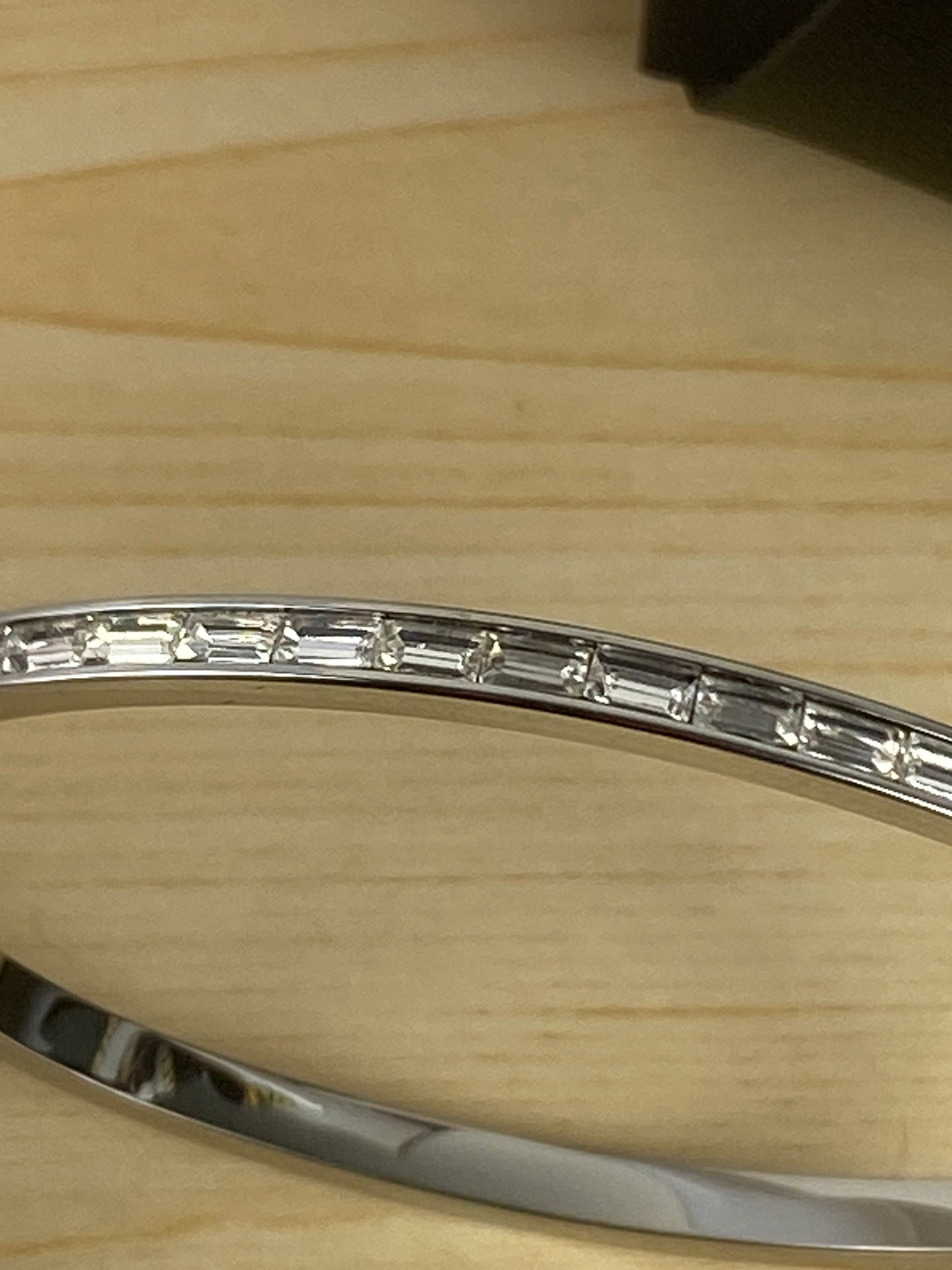 Bracelet stainless steel, cubic z, 89882