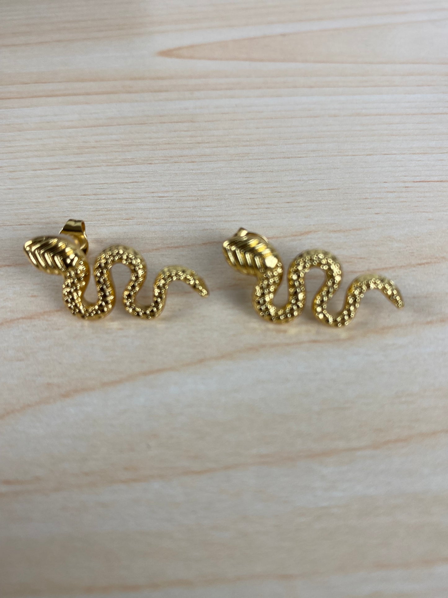 Earrings gold-plated 91344