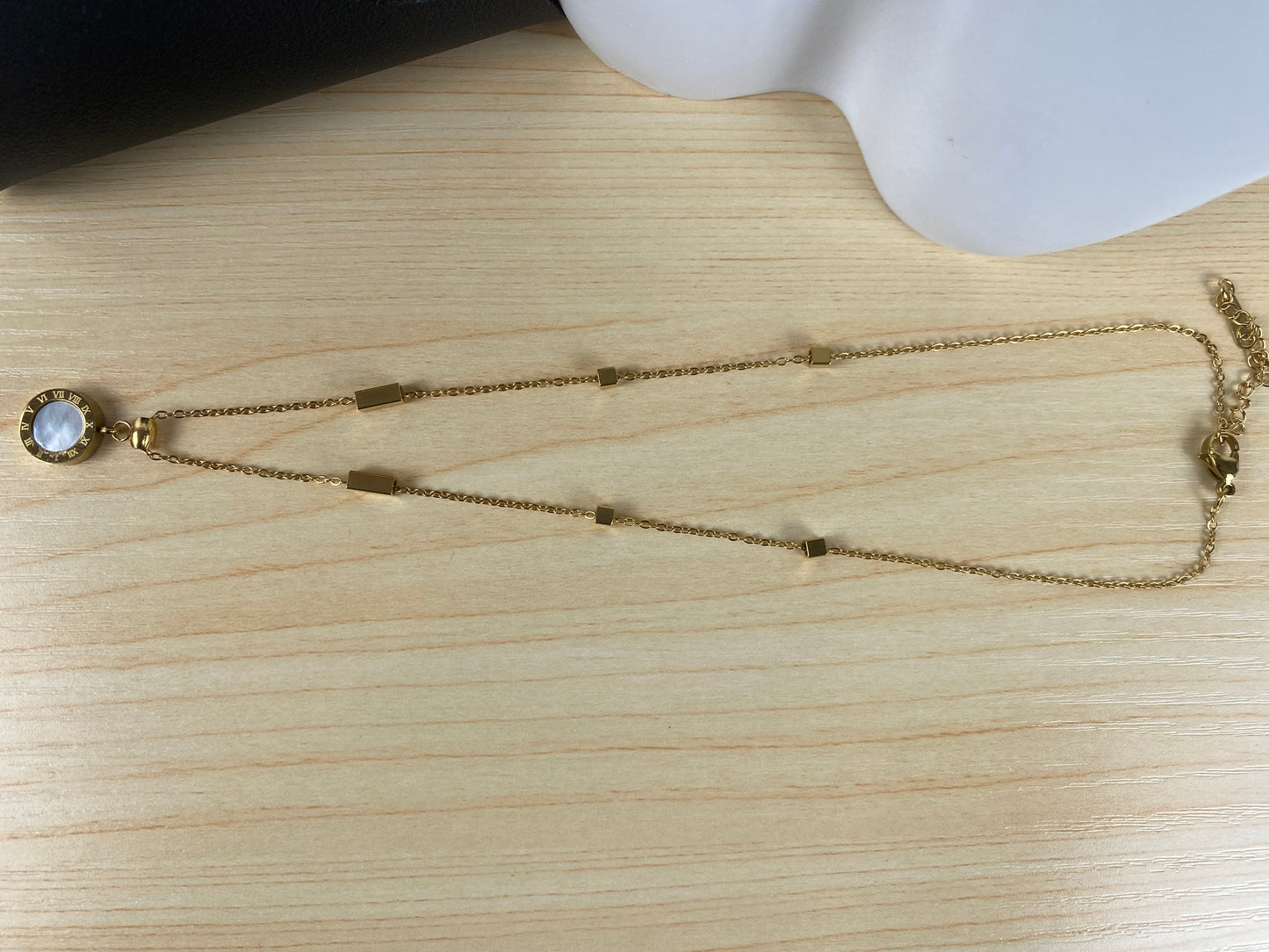 Necklace gold plated 89840
