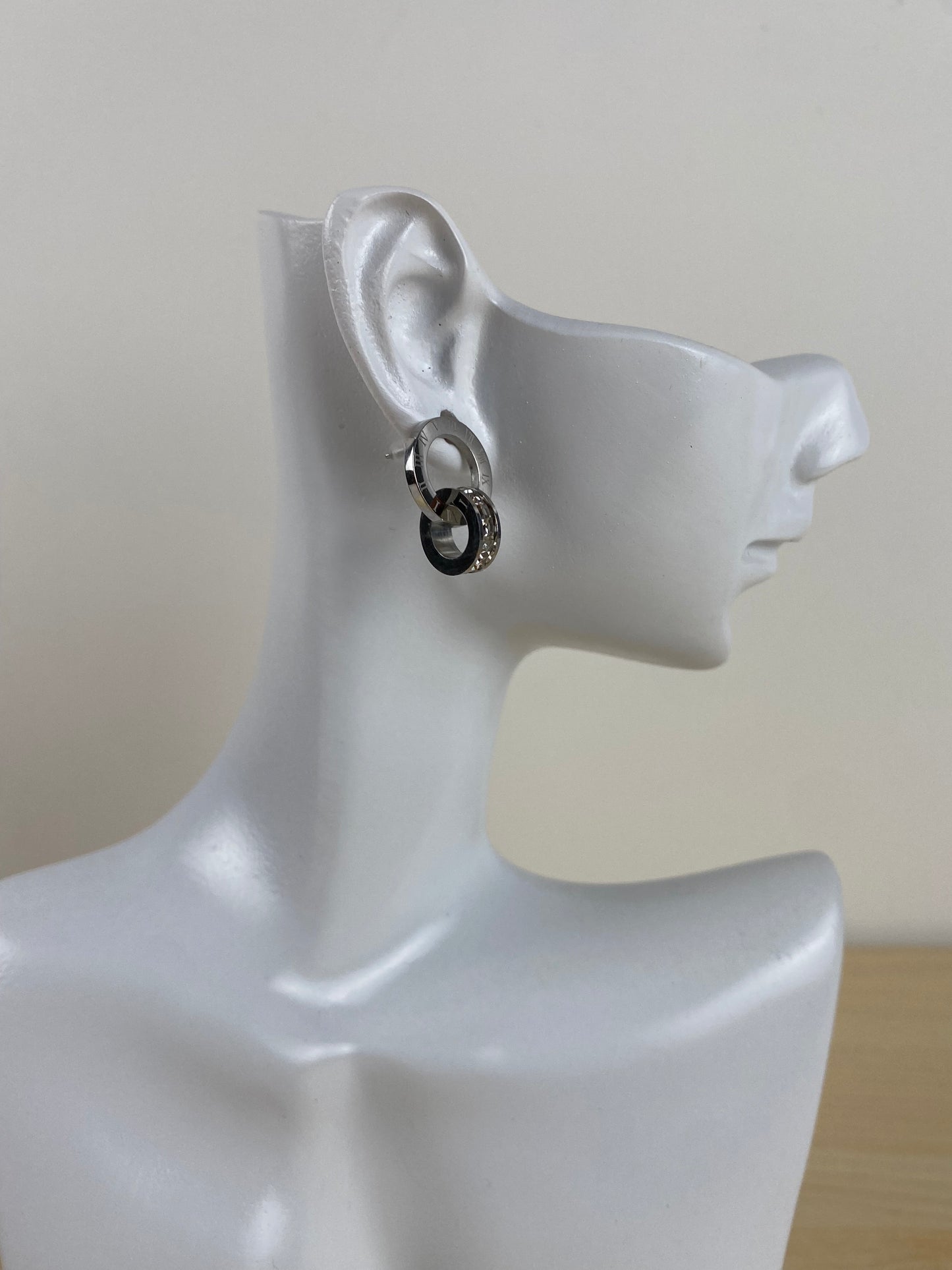 Earrings stainless steel 89653