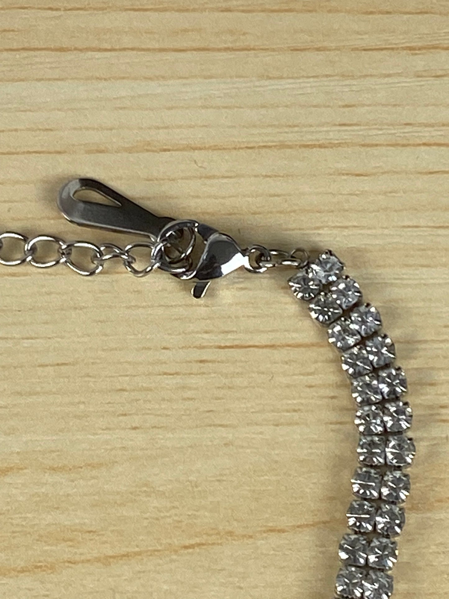Bracelet stainless steel, cubic z, 89464
