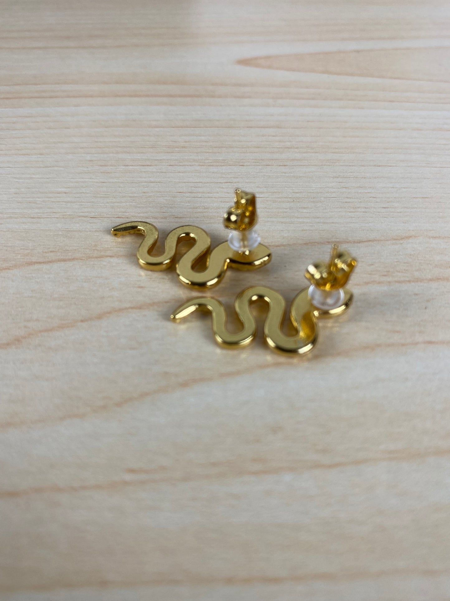 Earrings gold-plated 91344