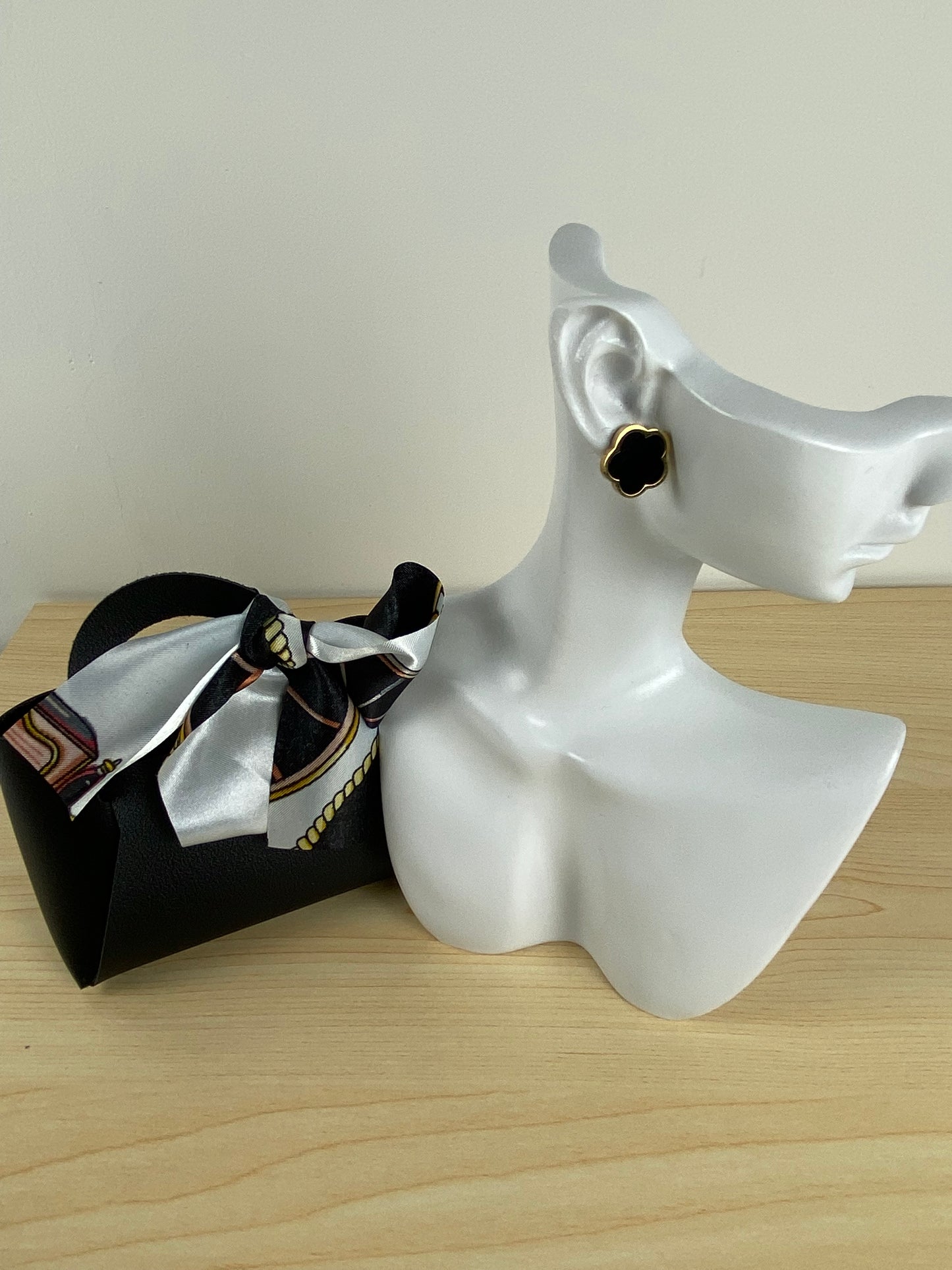 Earrings gold plated 89839