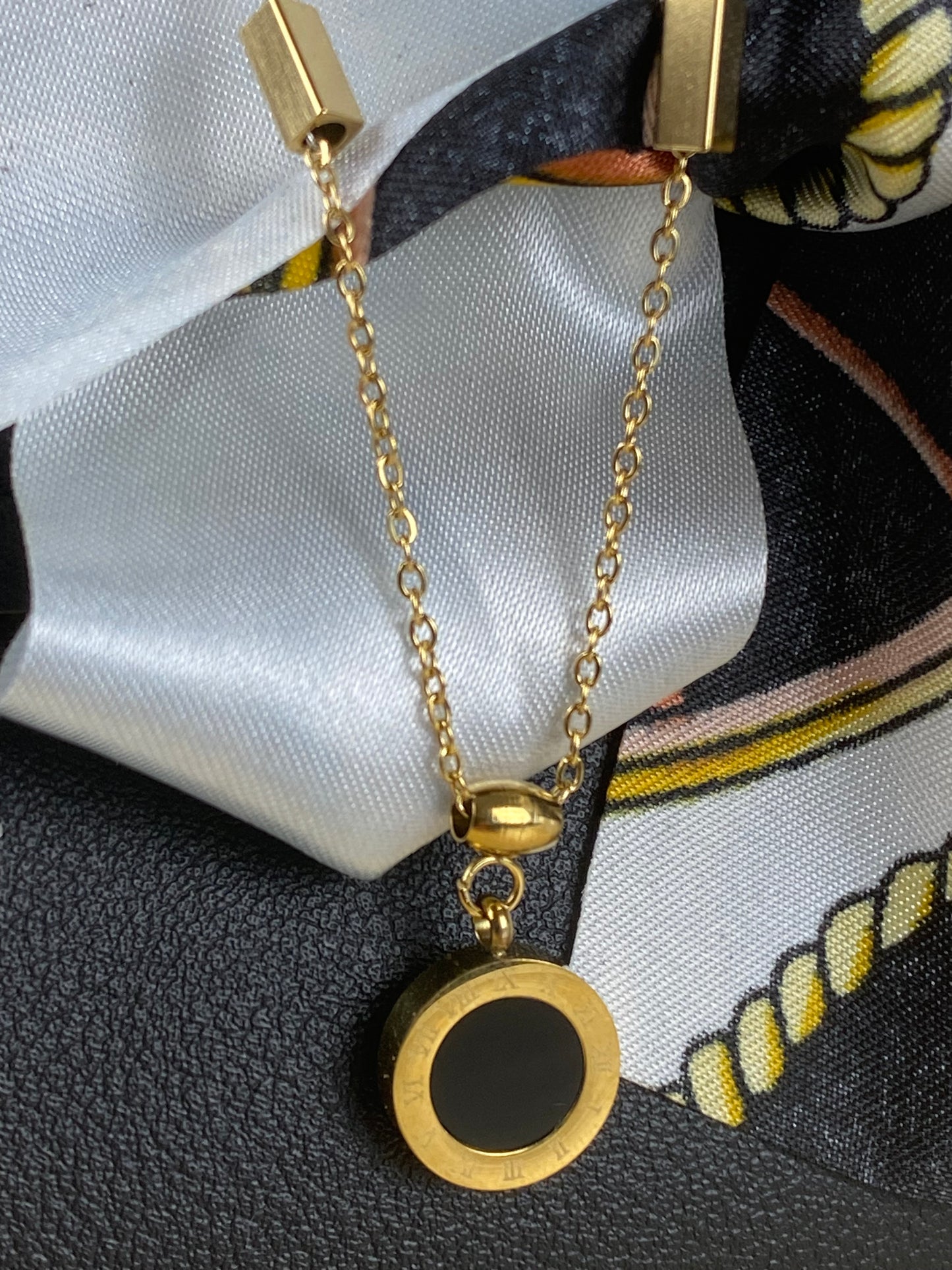 Necklace gold plated 89840