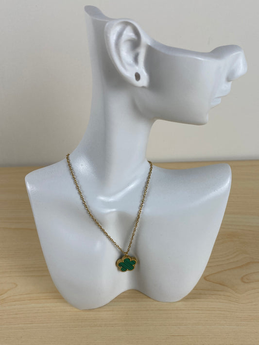 Necklace gold plated 89539