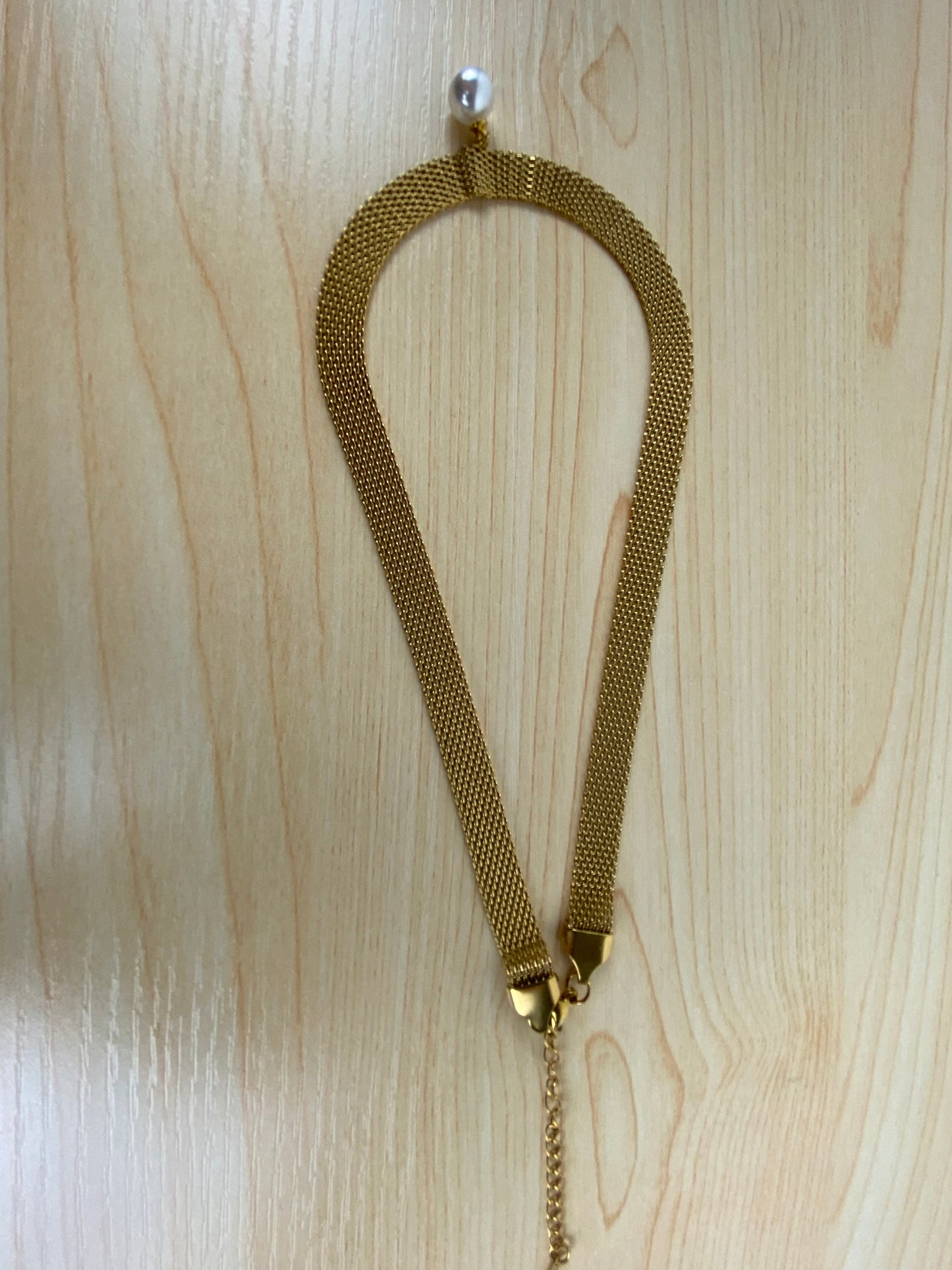 Necklace gold-plated 91582