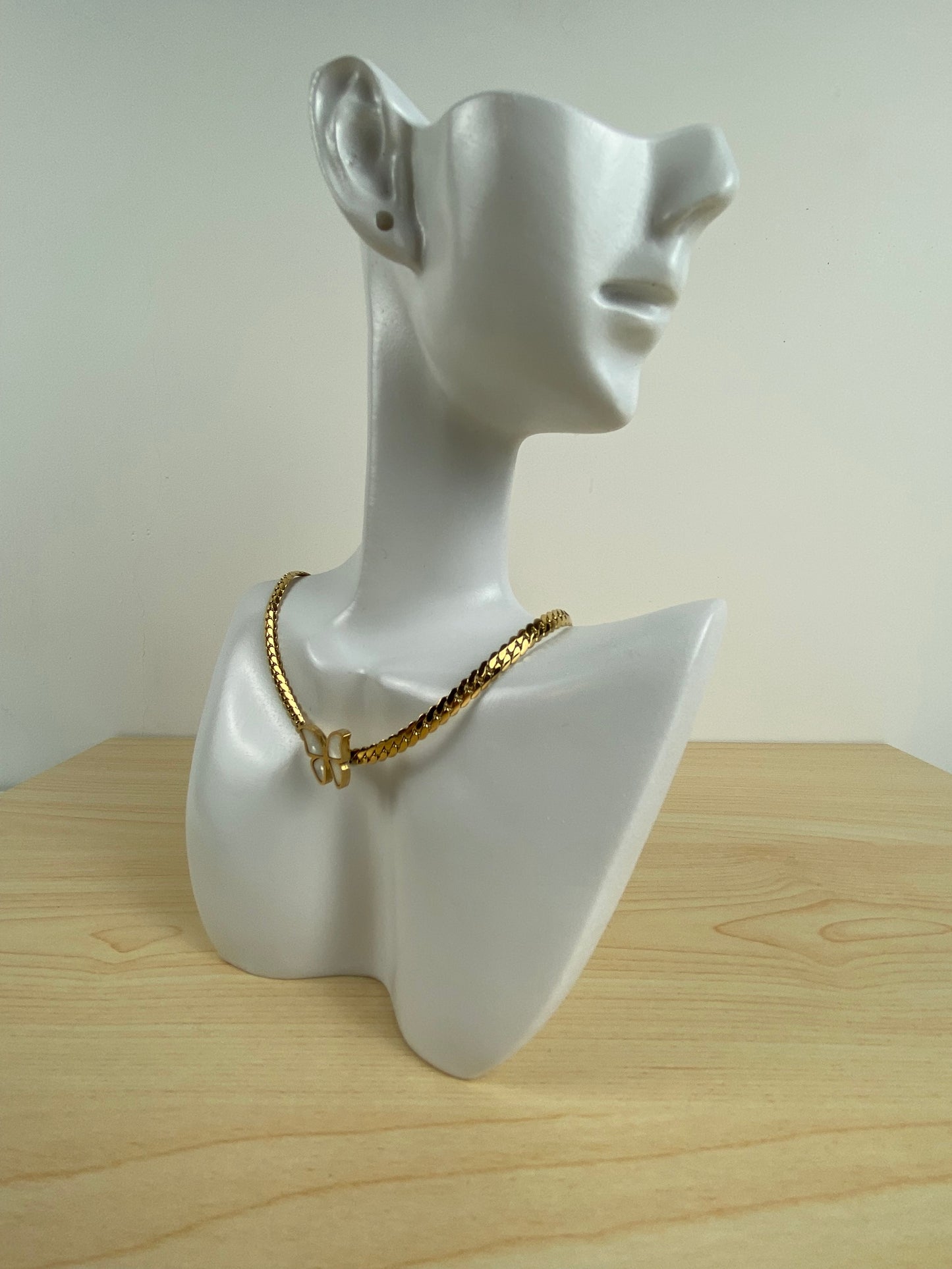 Necklace gold-plated 91876
