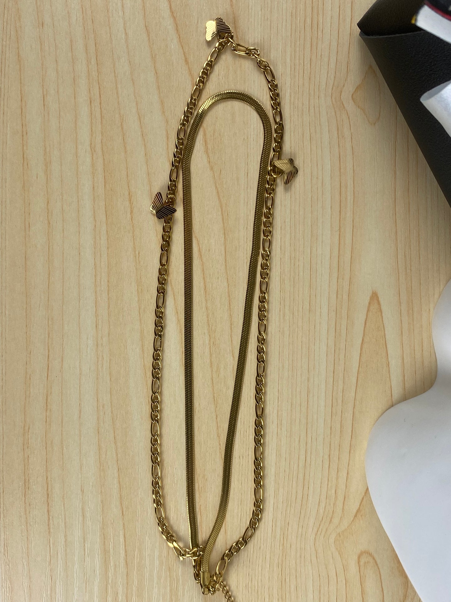 Necklace gold-plated 90390