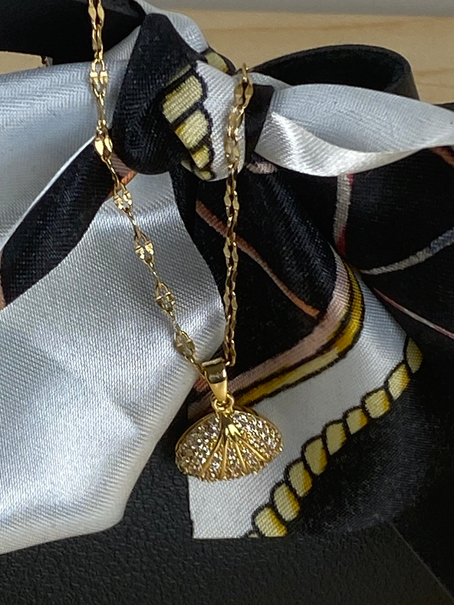 Necklace gold-plated 90373