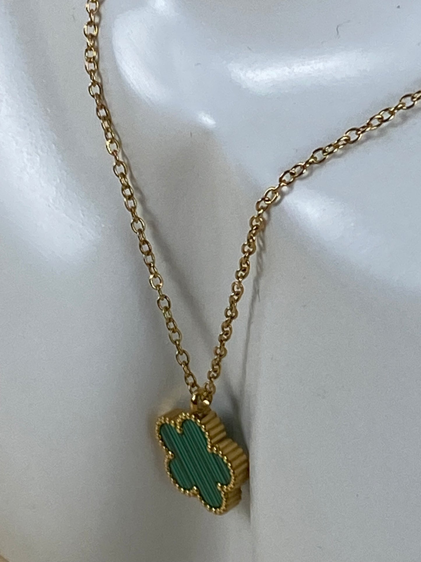 Necklace gold plated 89539