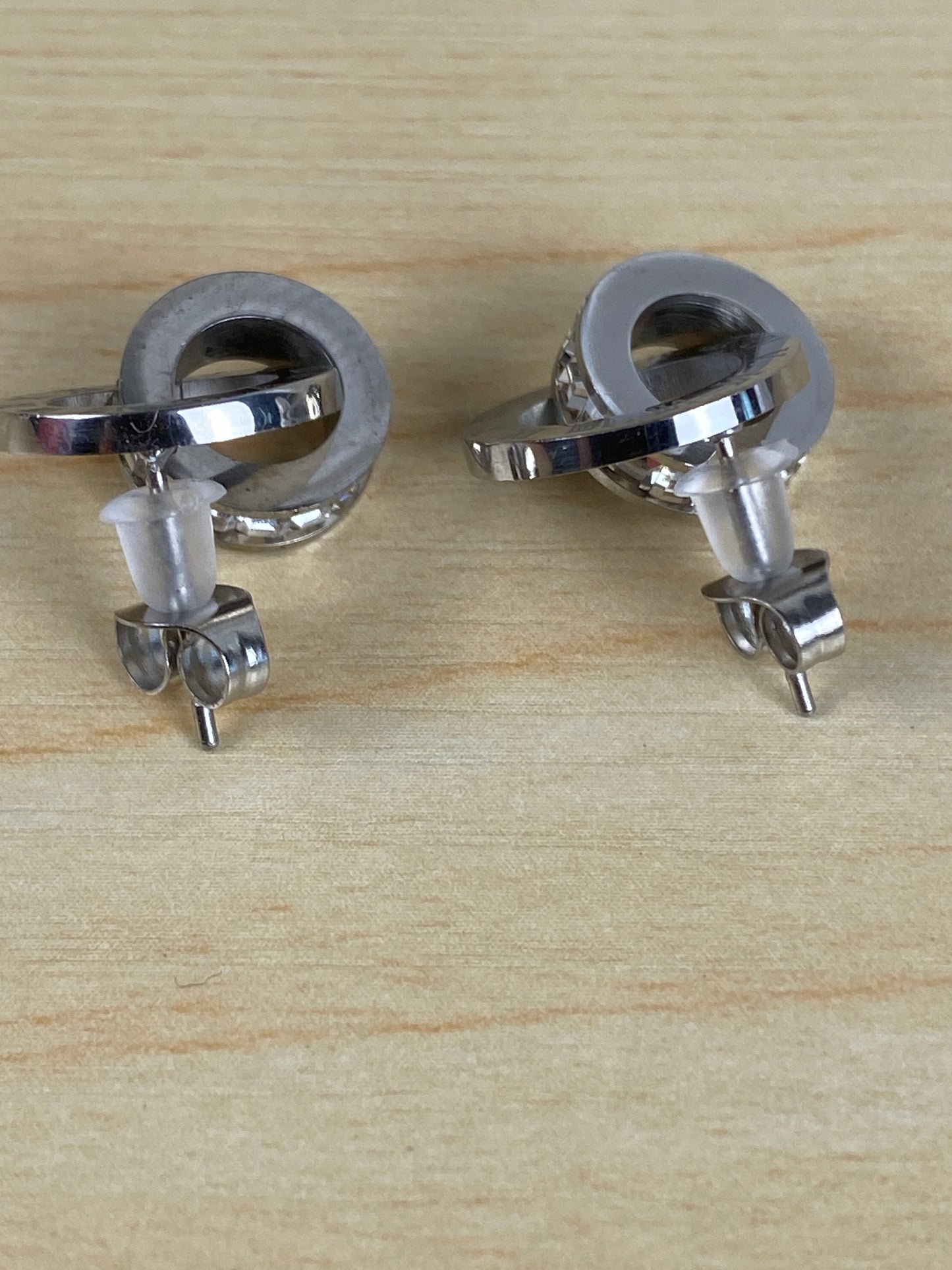 Earrings stainless steel 89653