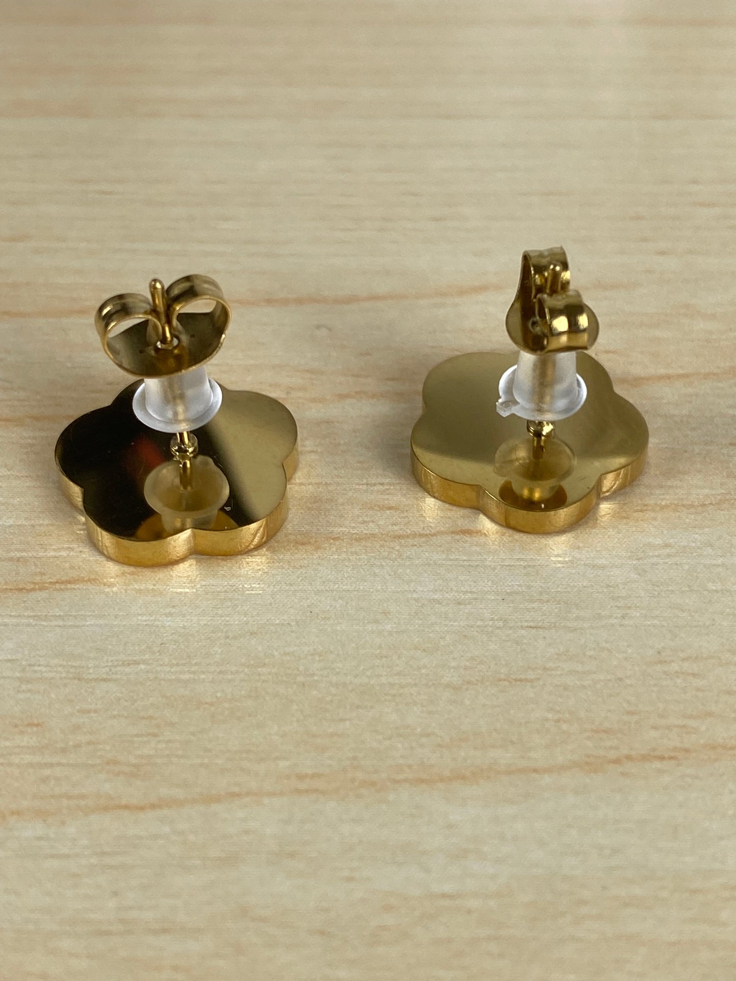 Earrings gold plated 89839