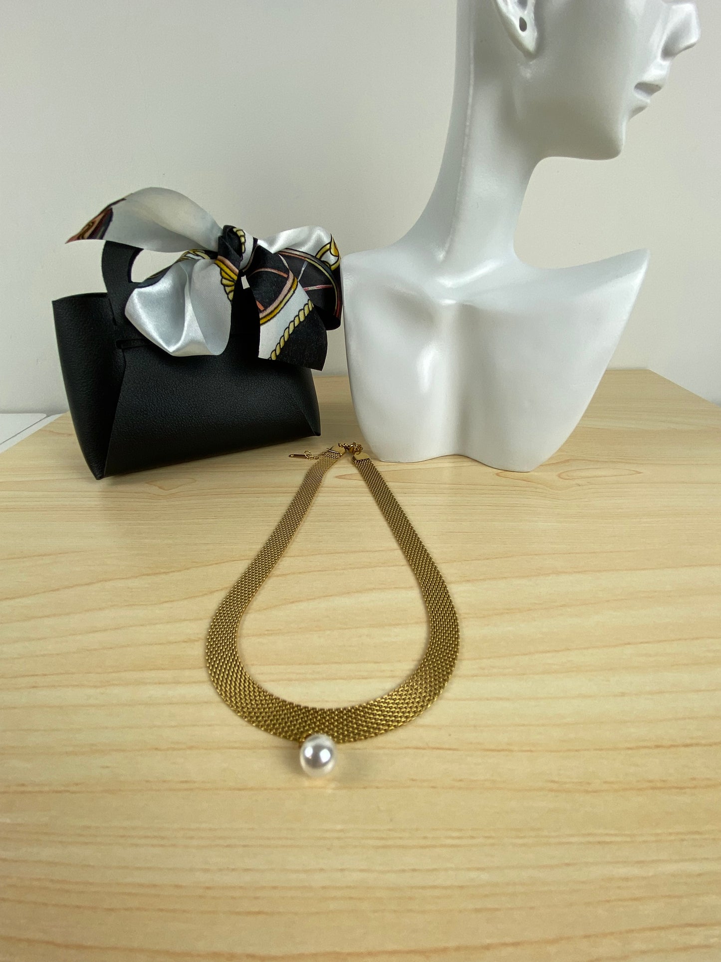 Necklace gold-plated 91582