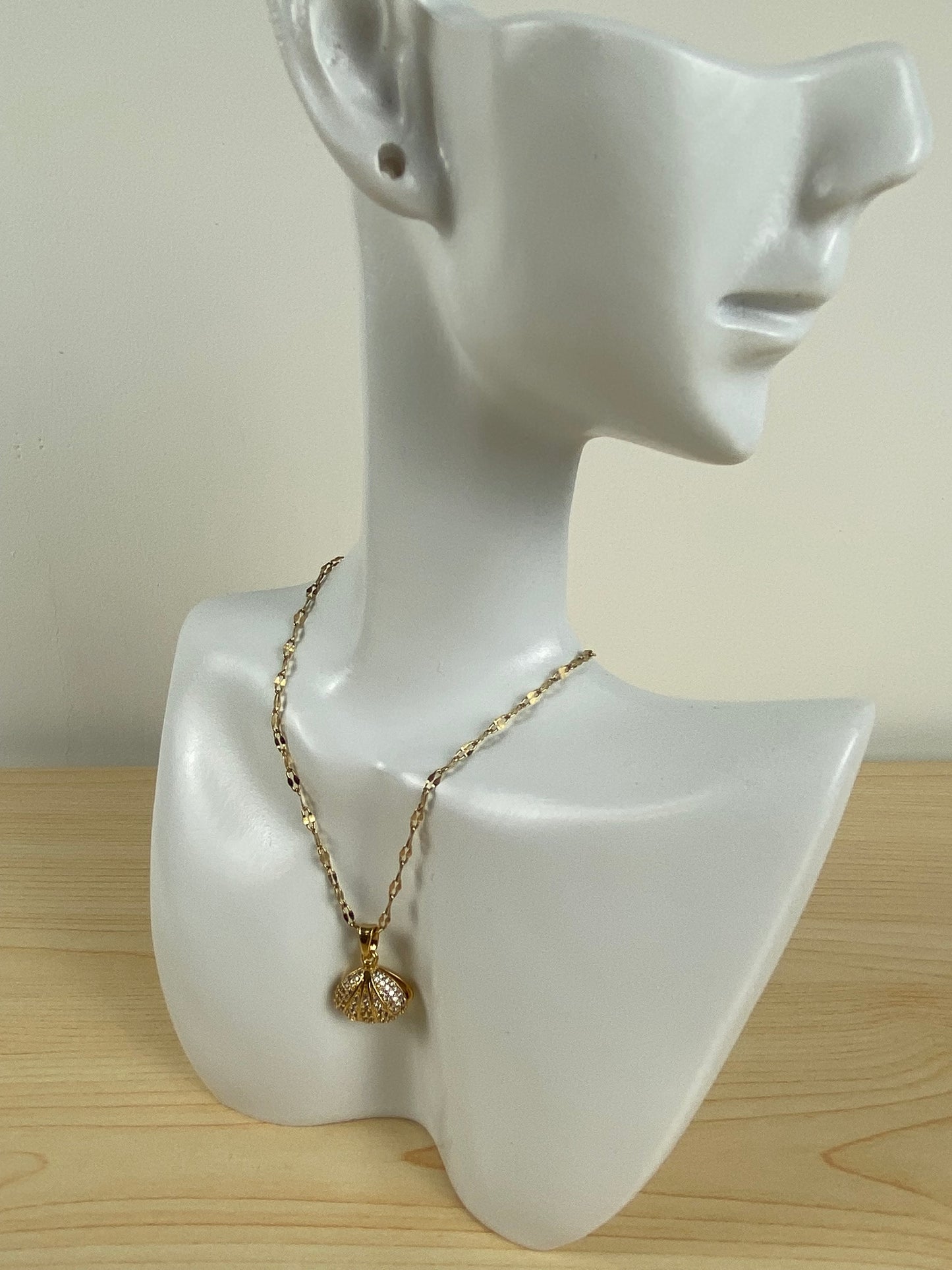 Necklace gold-plated 90373