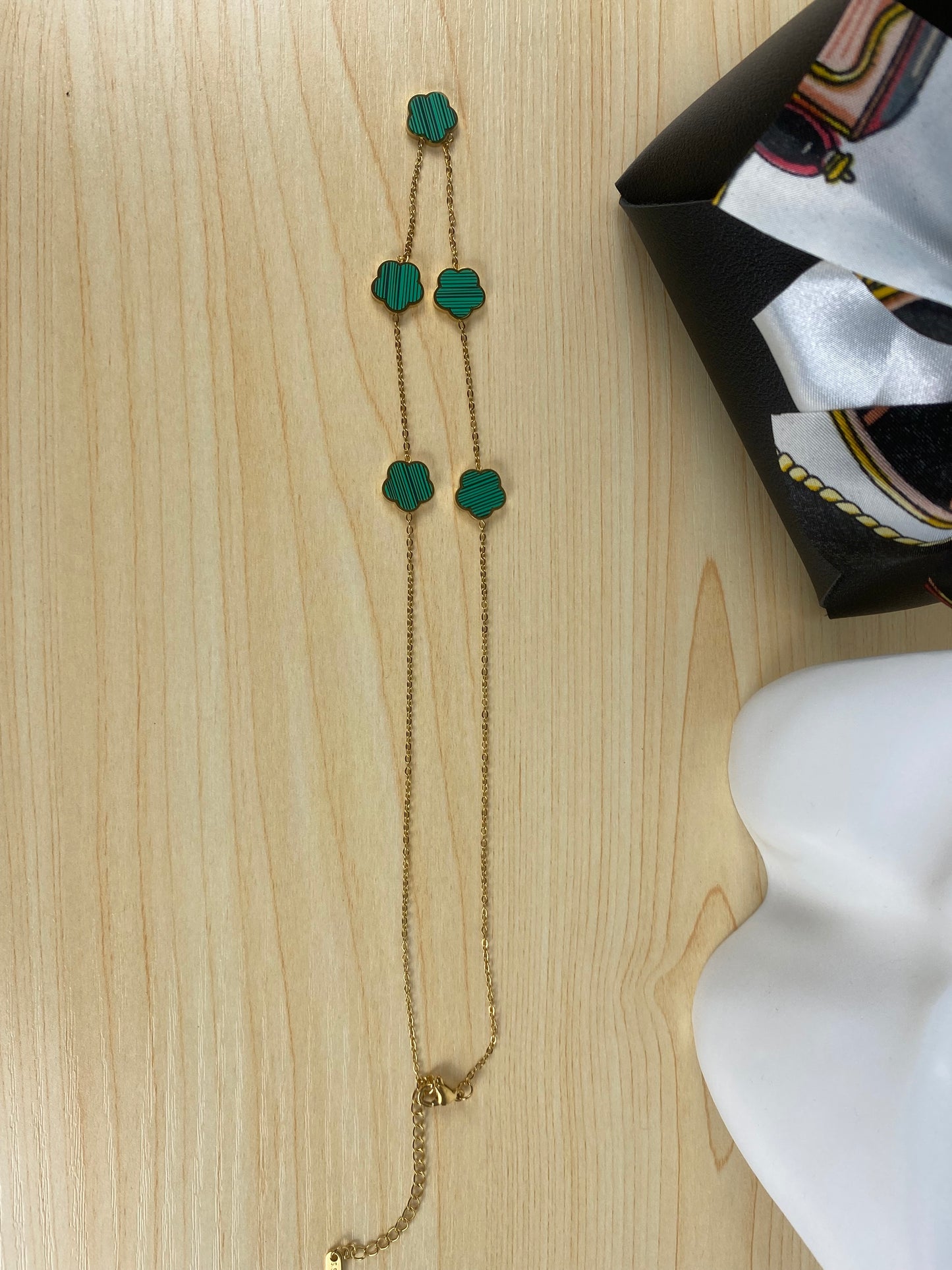 Necklace gold plated 89550