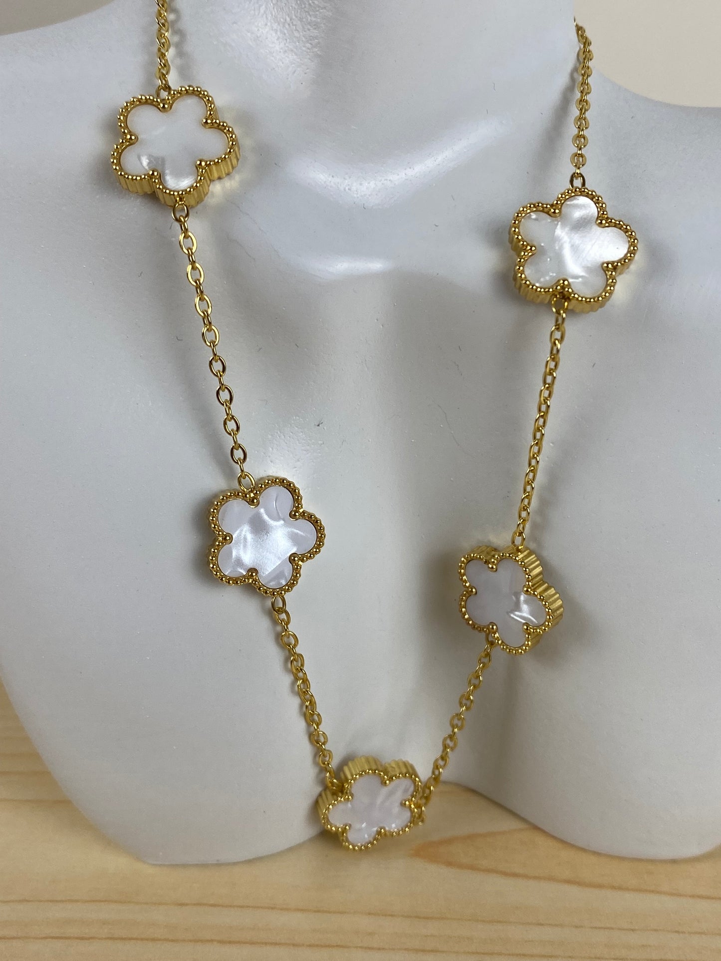 Necklace gold-plated 91875