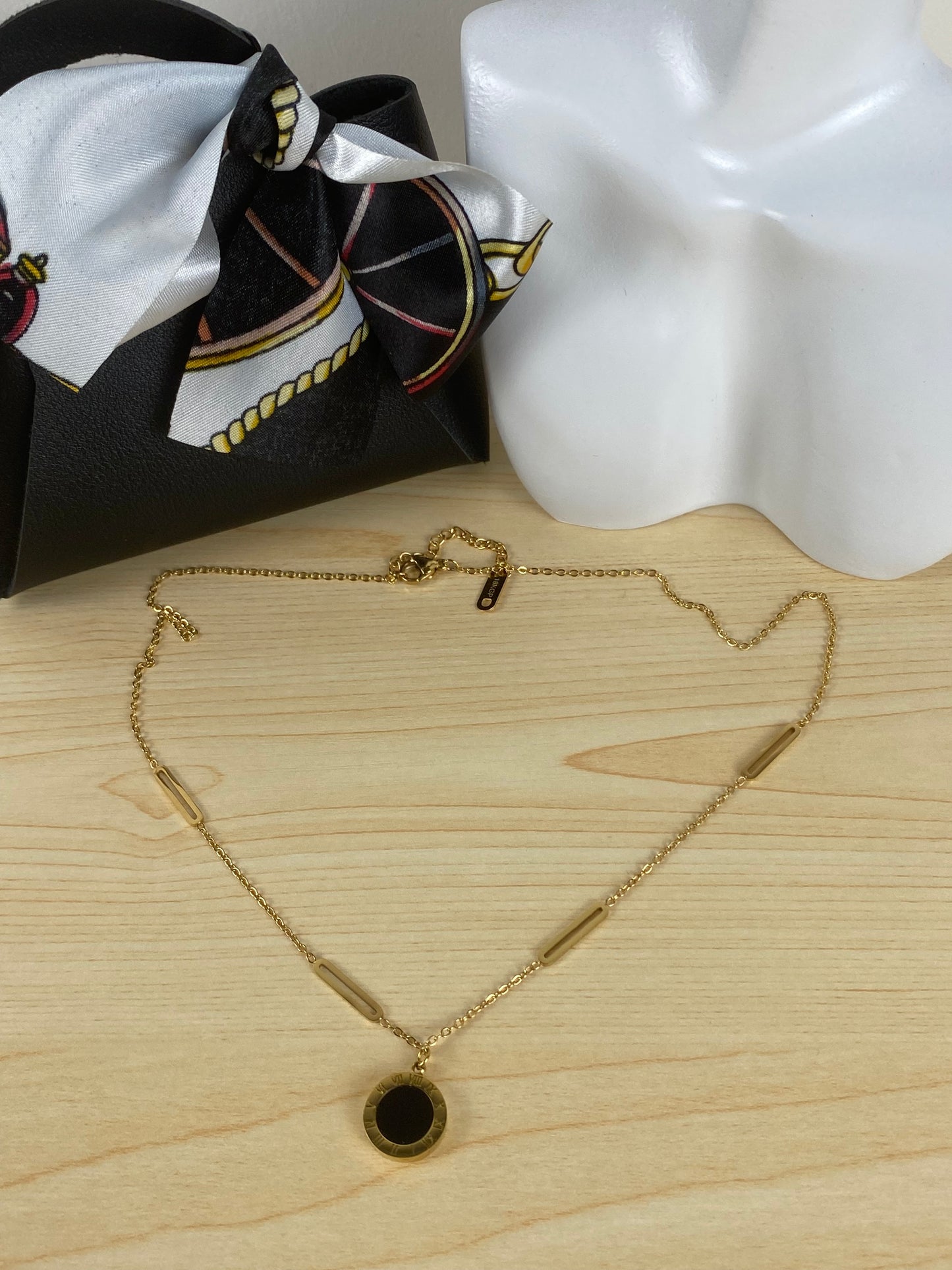 Necklace gold-plated 90805