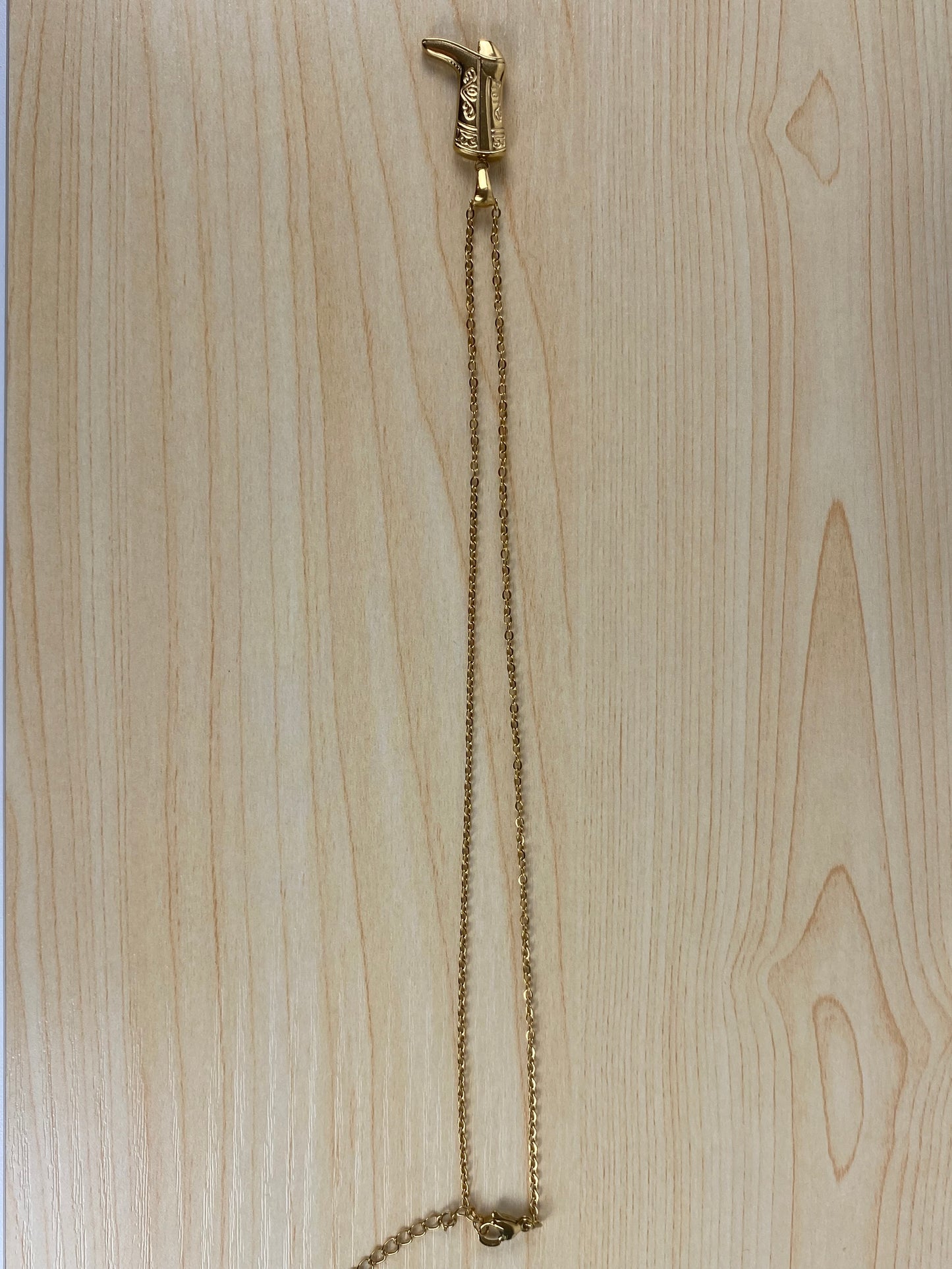 Necklace gold-plated 90709
