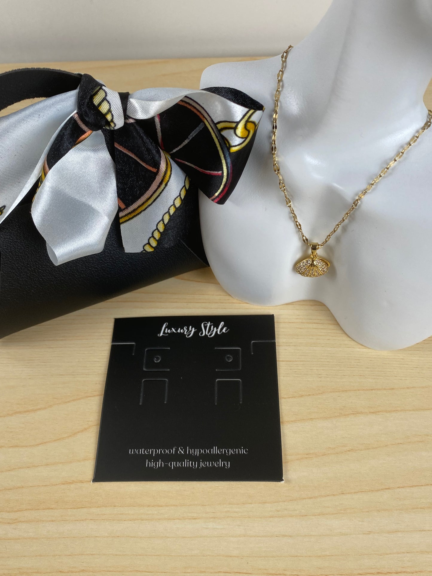 Necklace gold-plated 90373