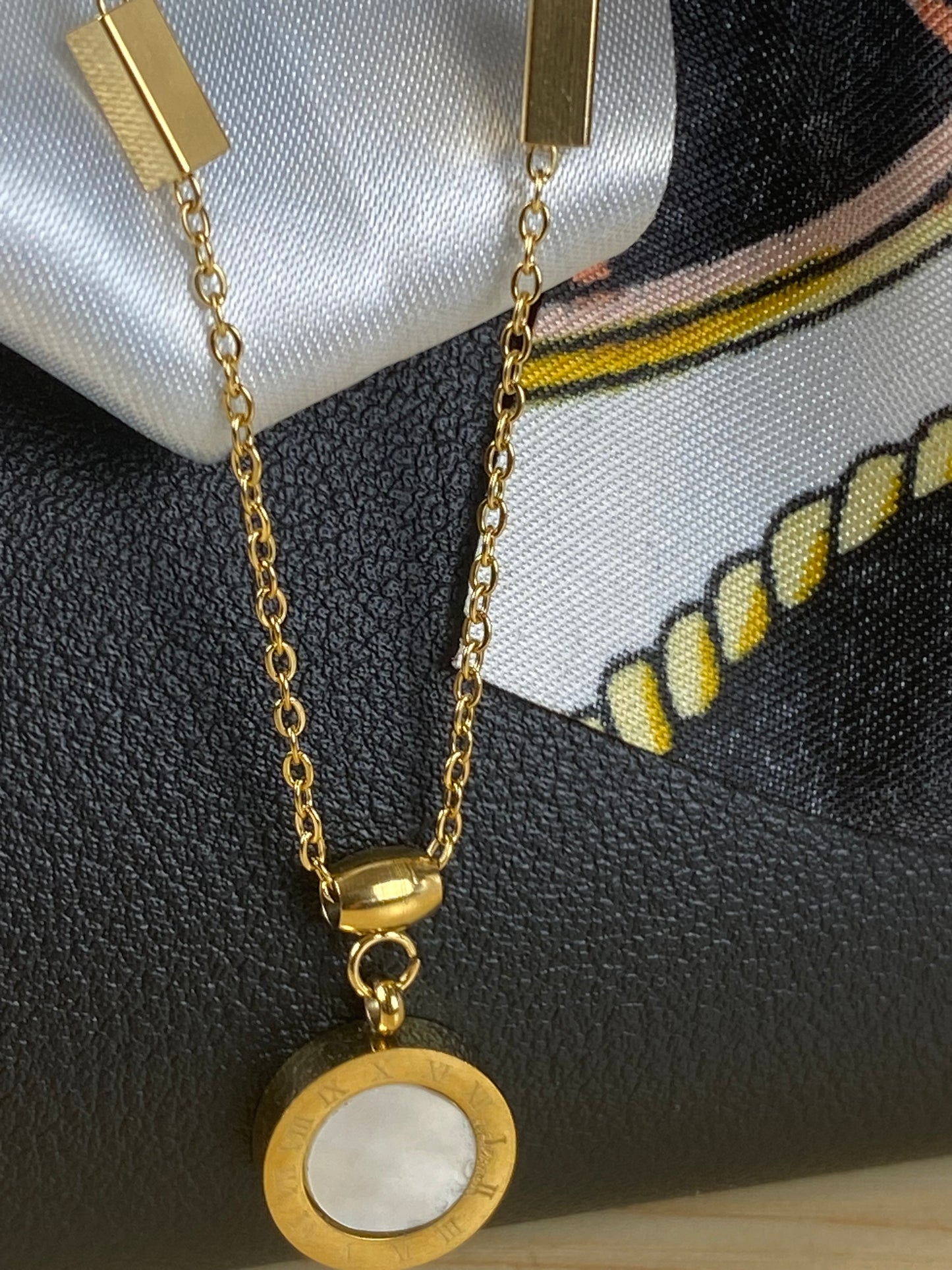 Necklace gold plated 89840