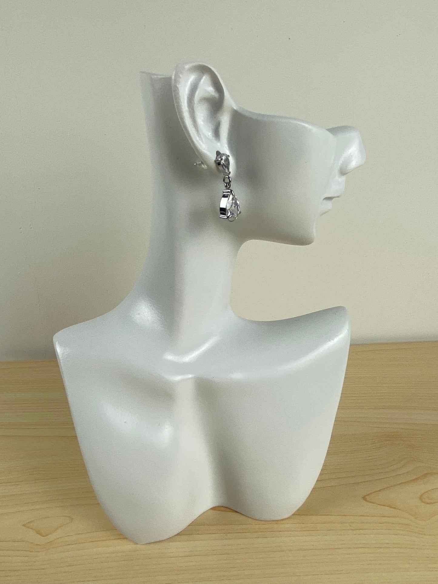Earrings stainless steel 90026