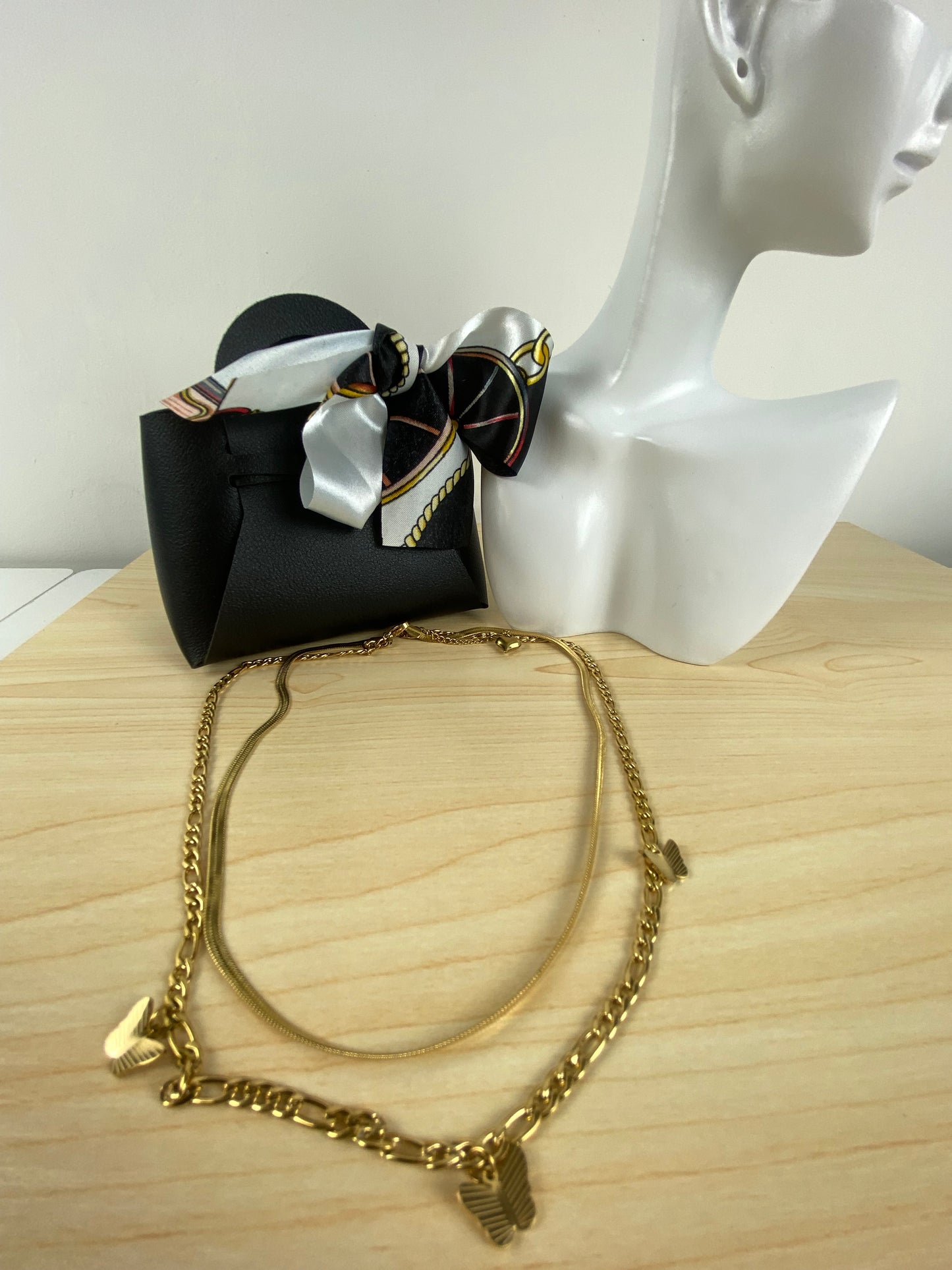 Necklace gold-plated 90390