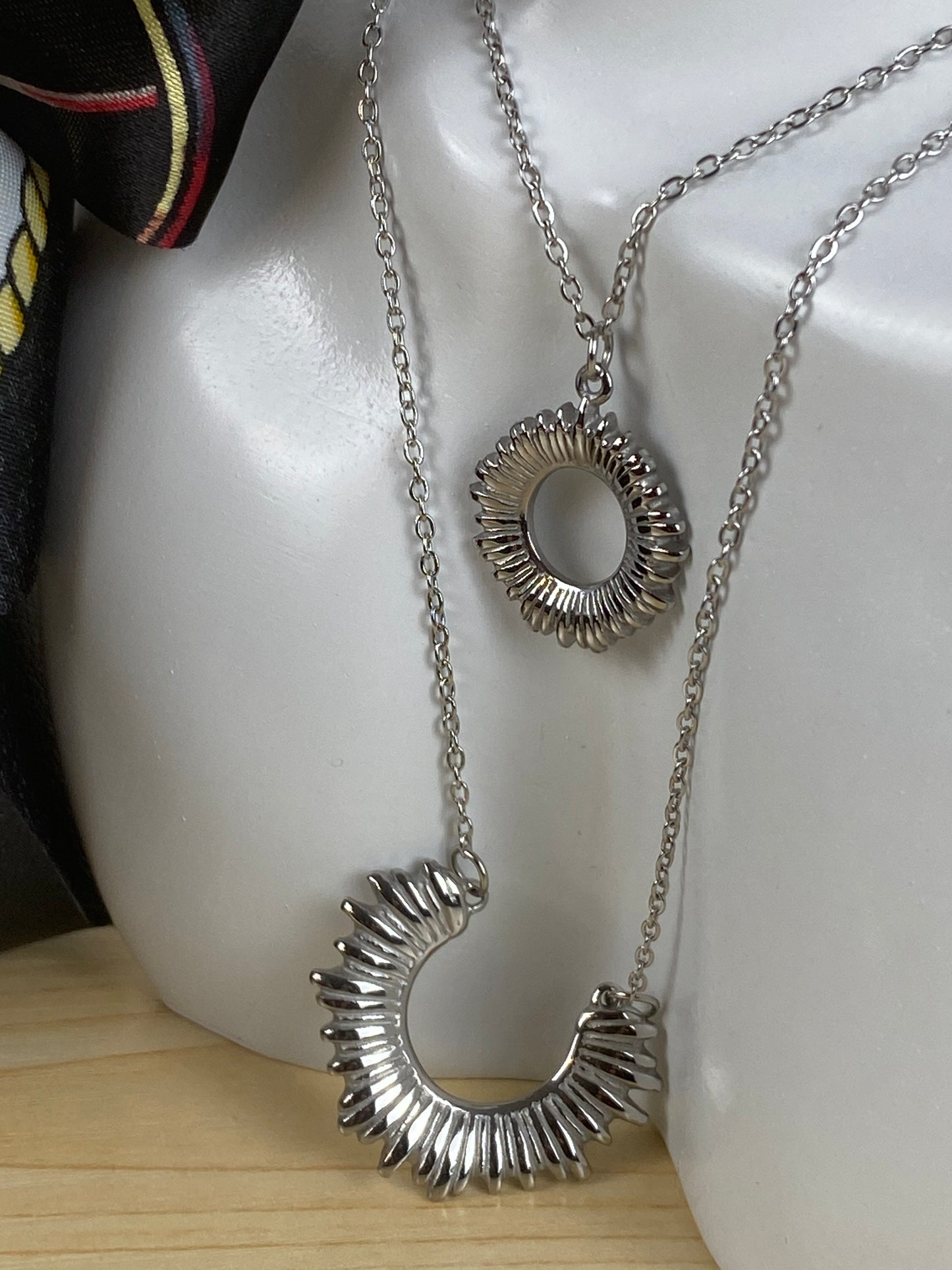 Necklace stainless steel 89441