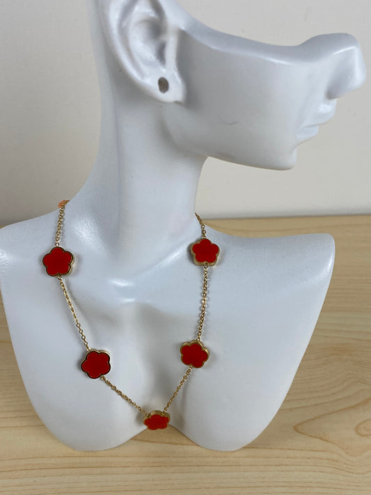 Necklace gold plated 89549