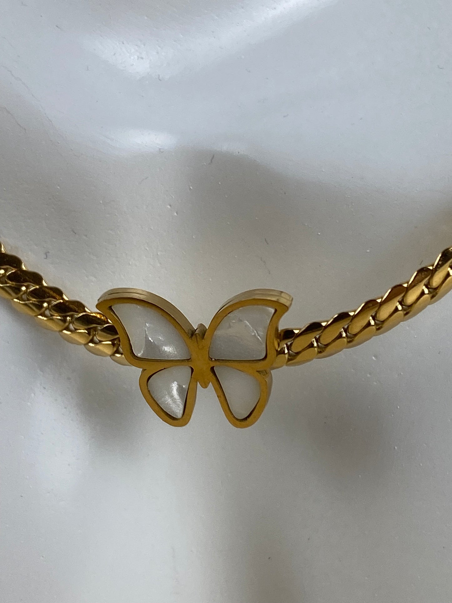 Necklace gold-plated 91876