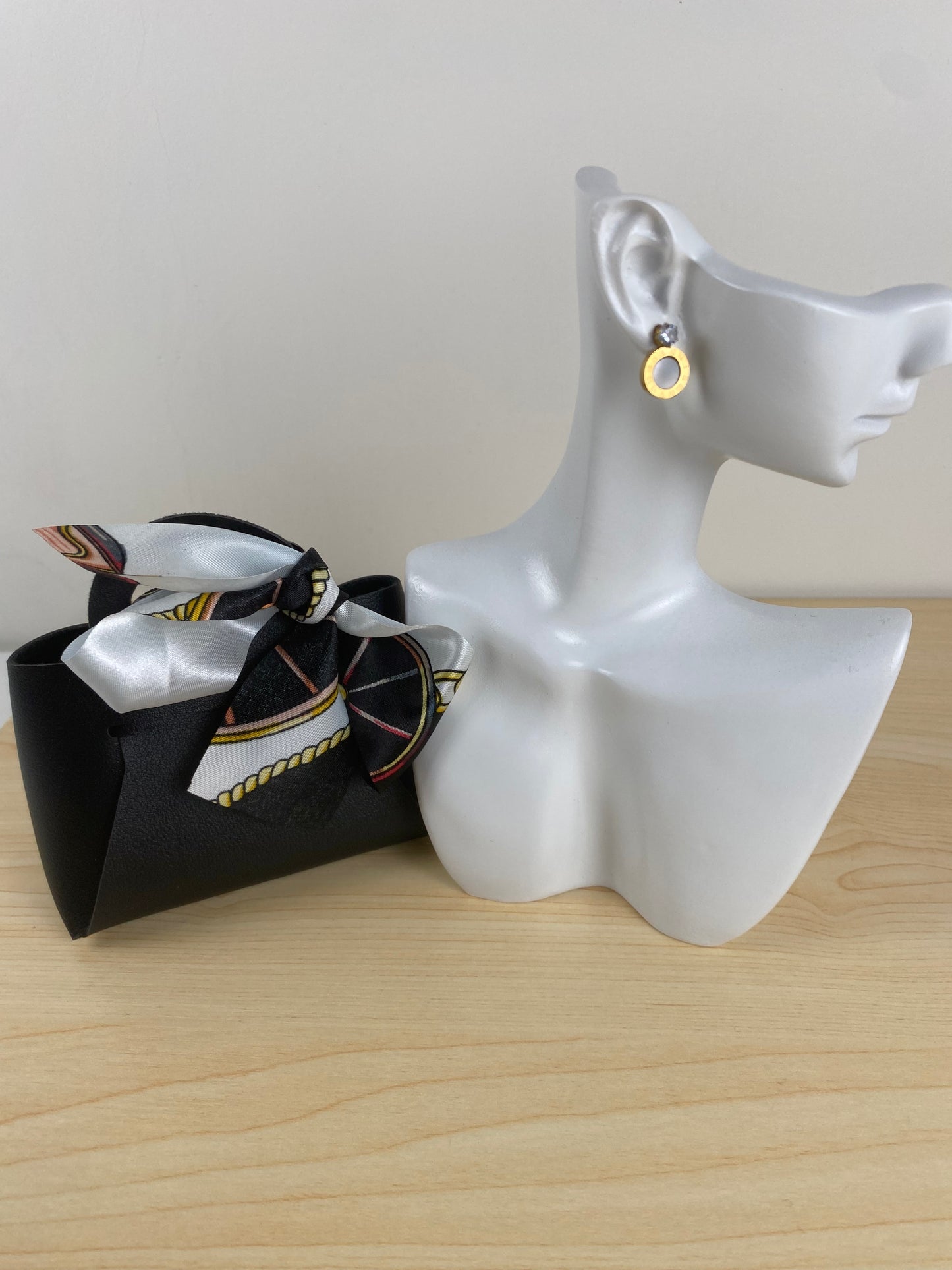 Earrings gold-plated 90348