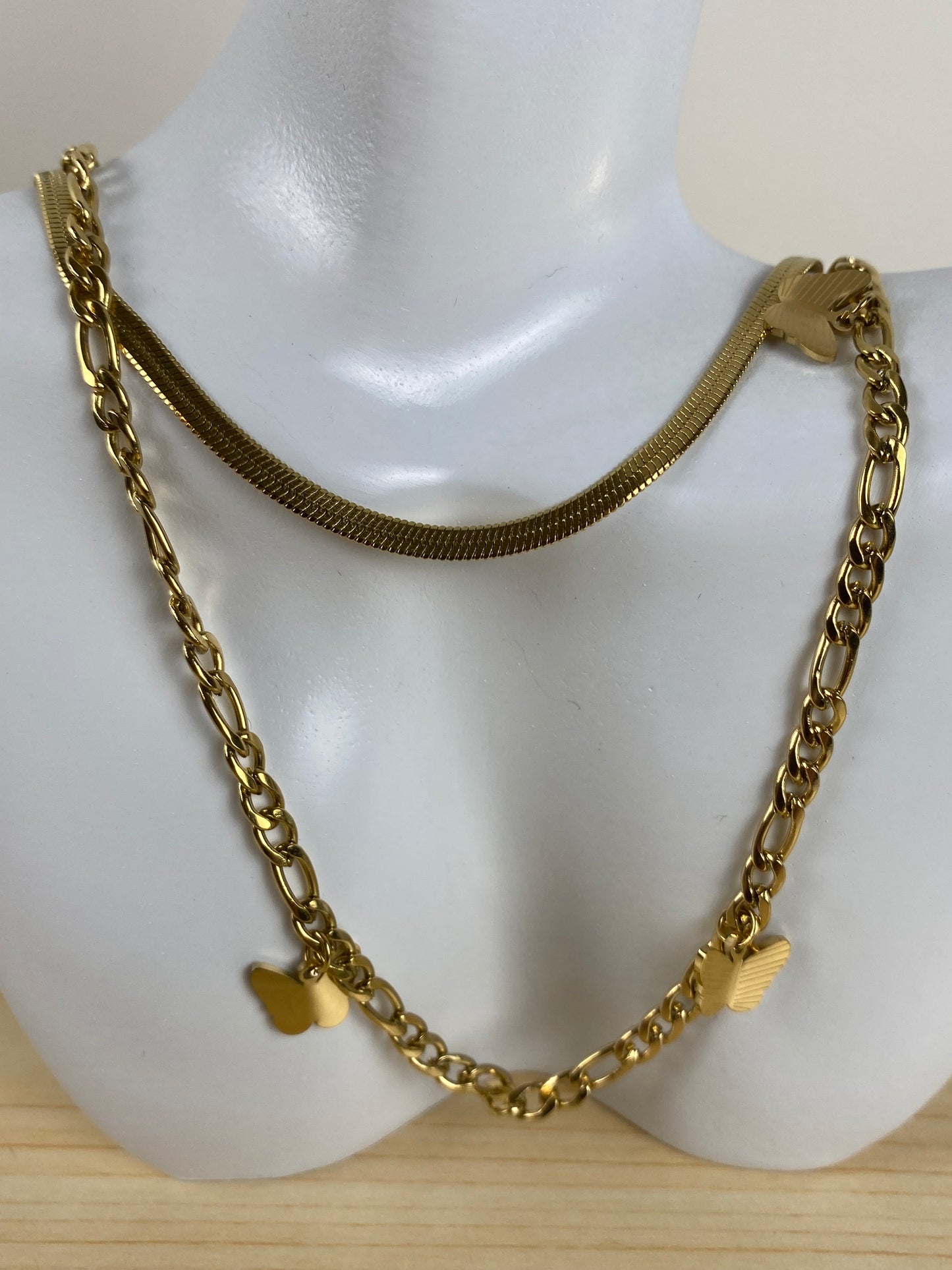 Necklace gold-plated 90390