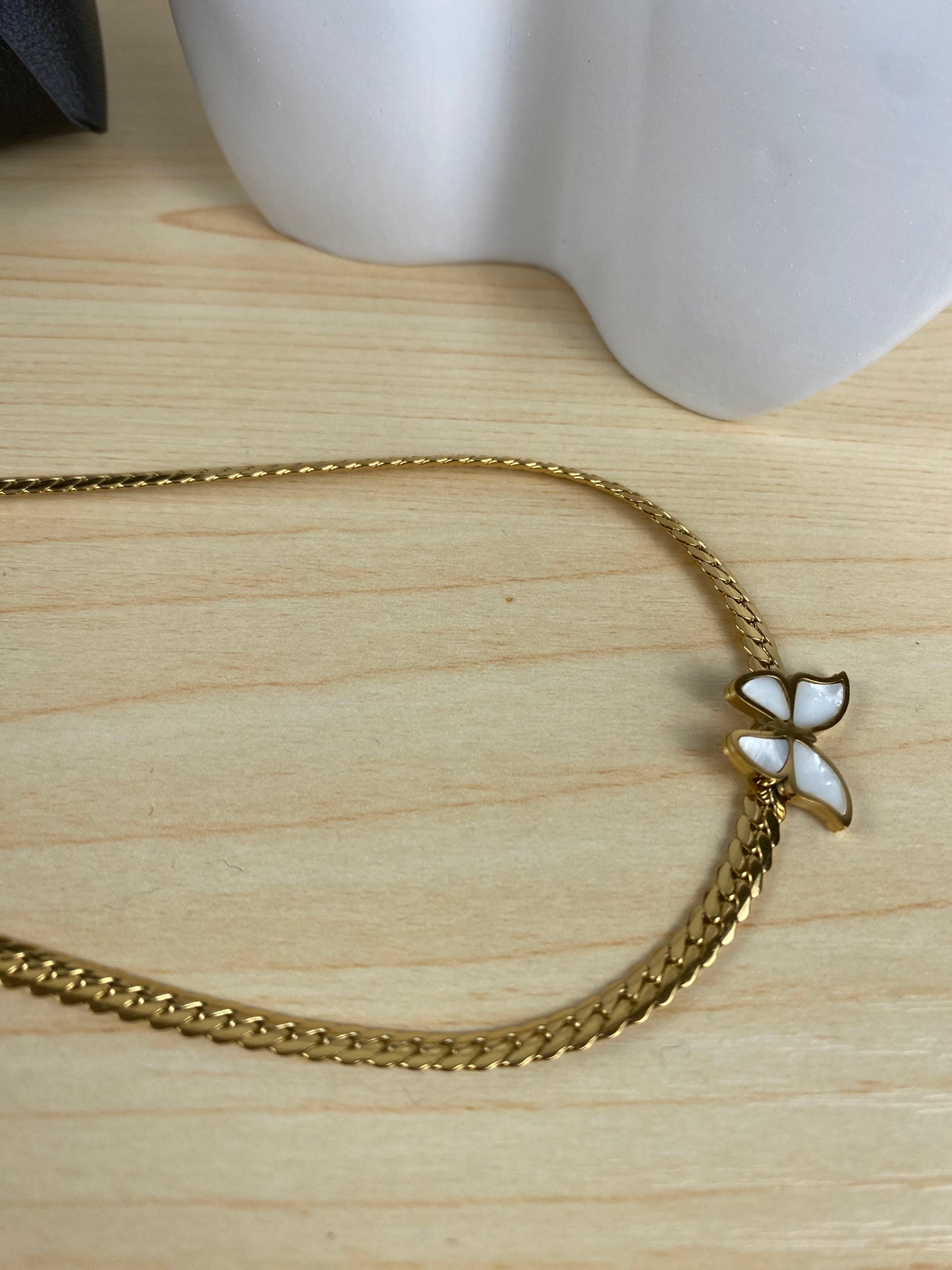 Necklace gold-plated 91876