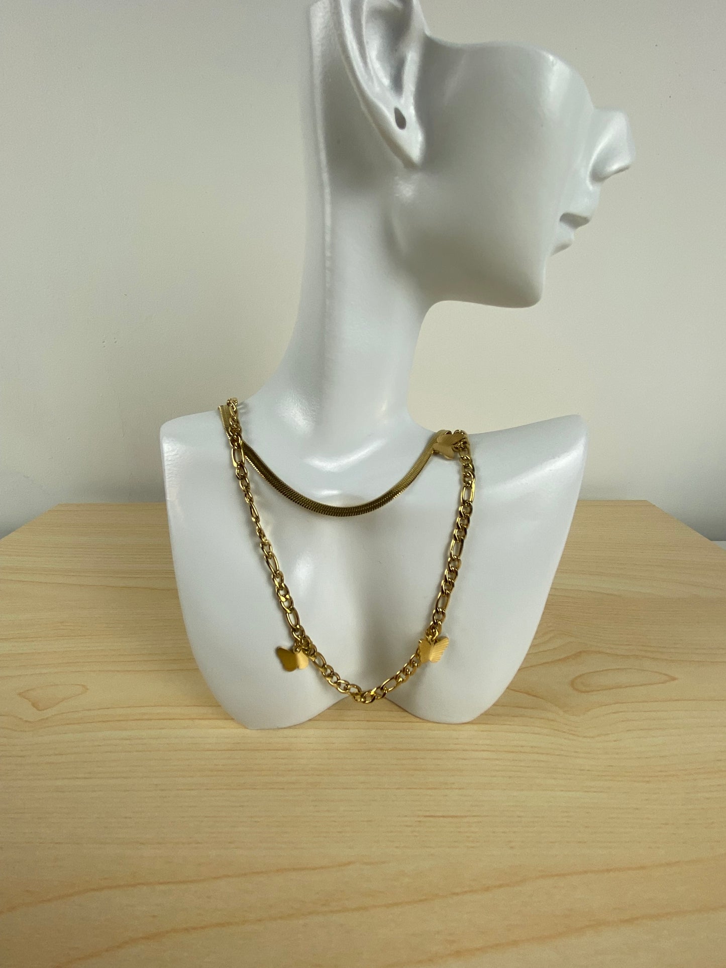 Necklace gold-plated 90390