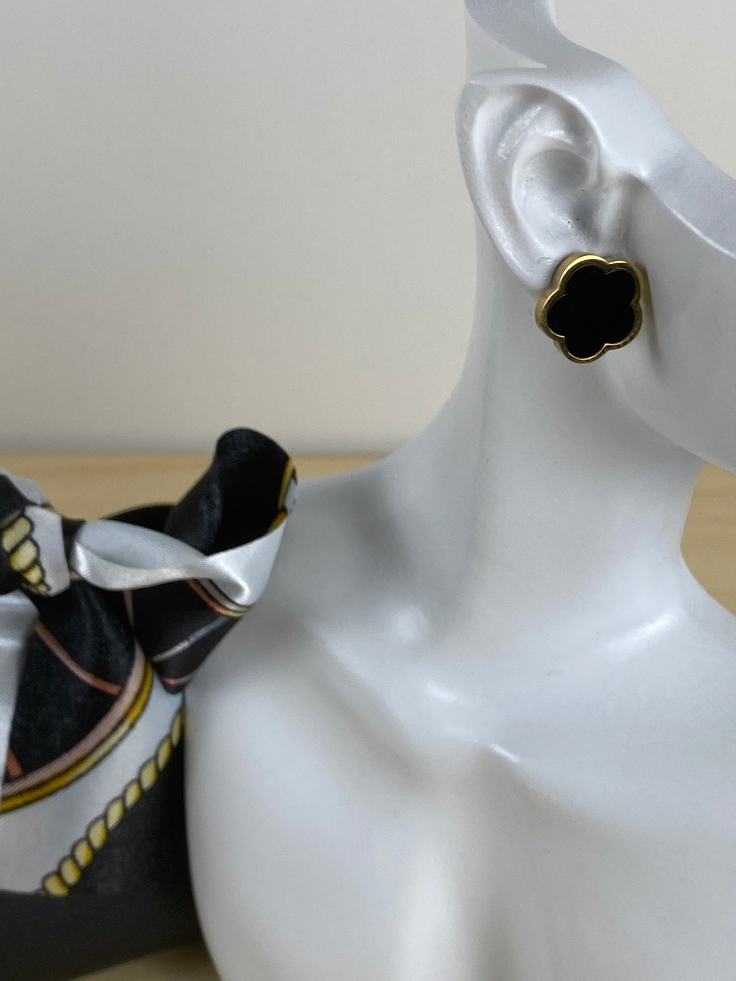 Earrings gold plated 89839