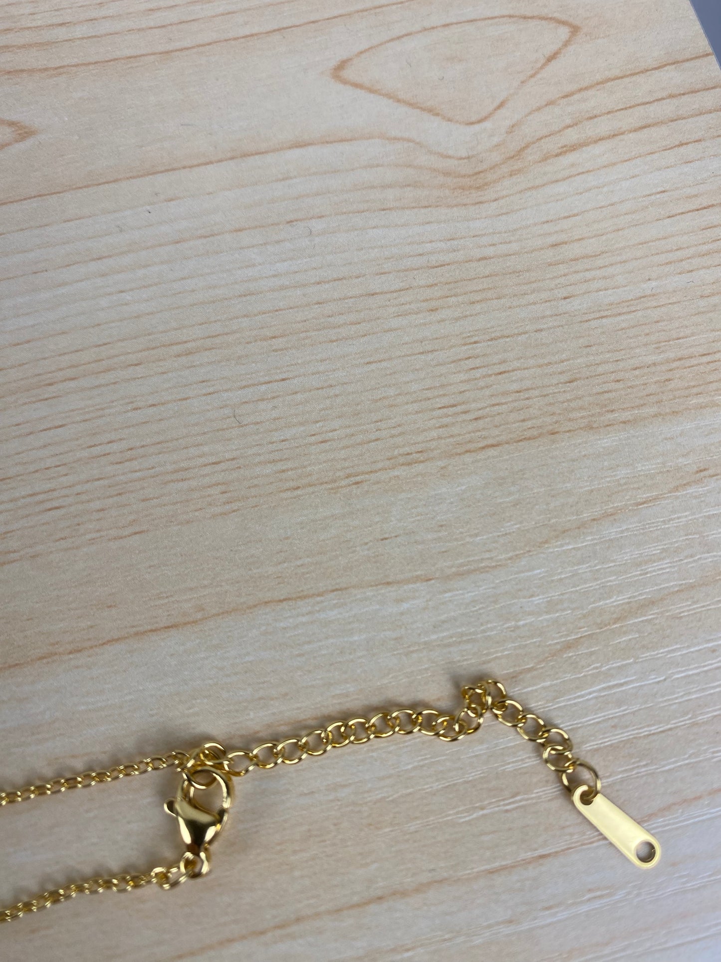 Necklace gold-plated 91892