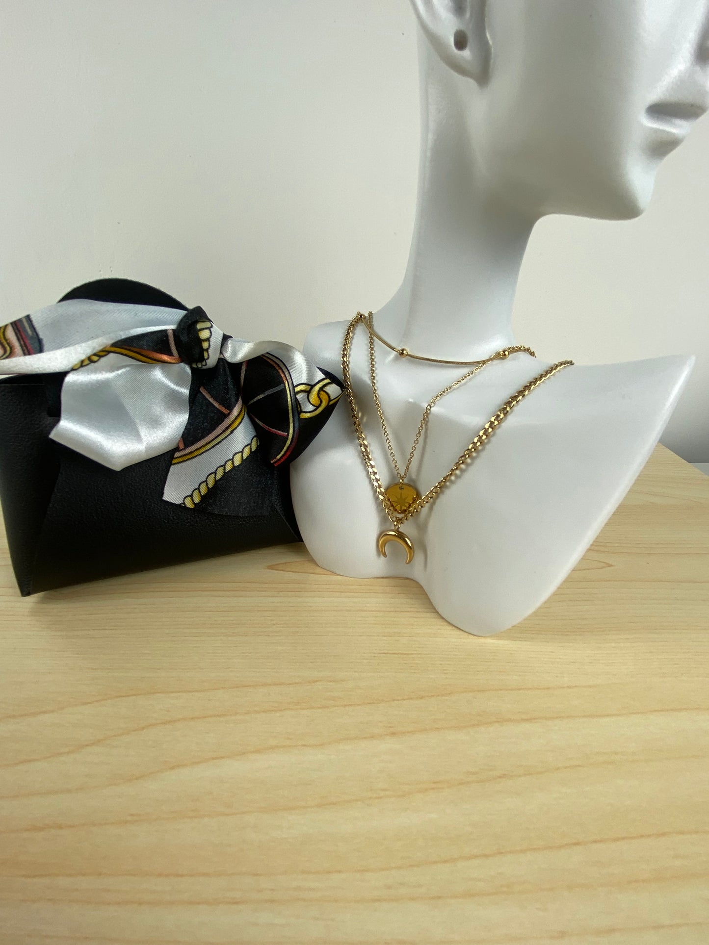 Mecklace gold-plated 90680