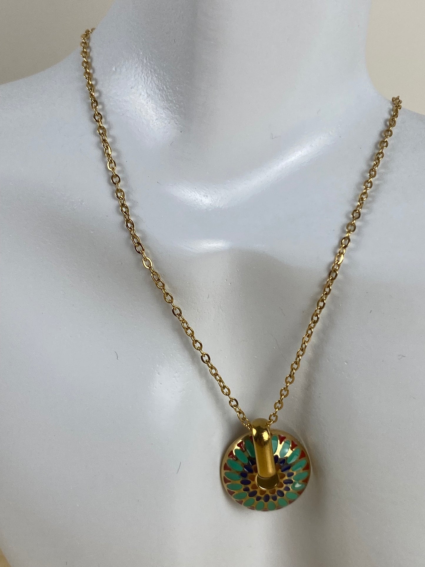 Necklace gold-plated 90300